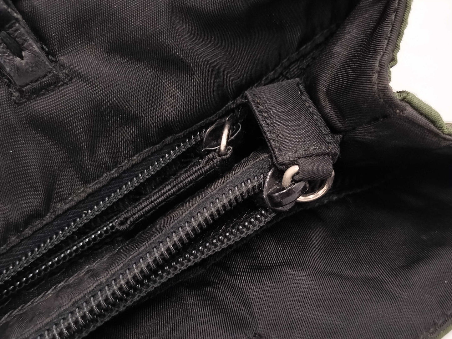 PRADA Prada Shoulder Bag Green Tote Bag
