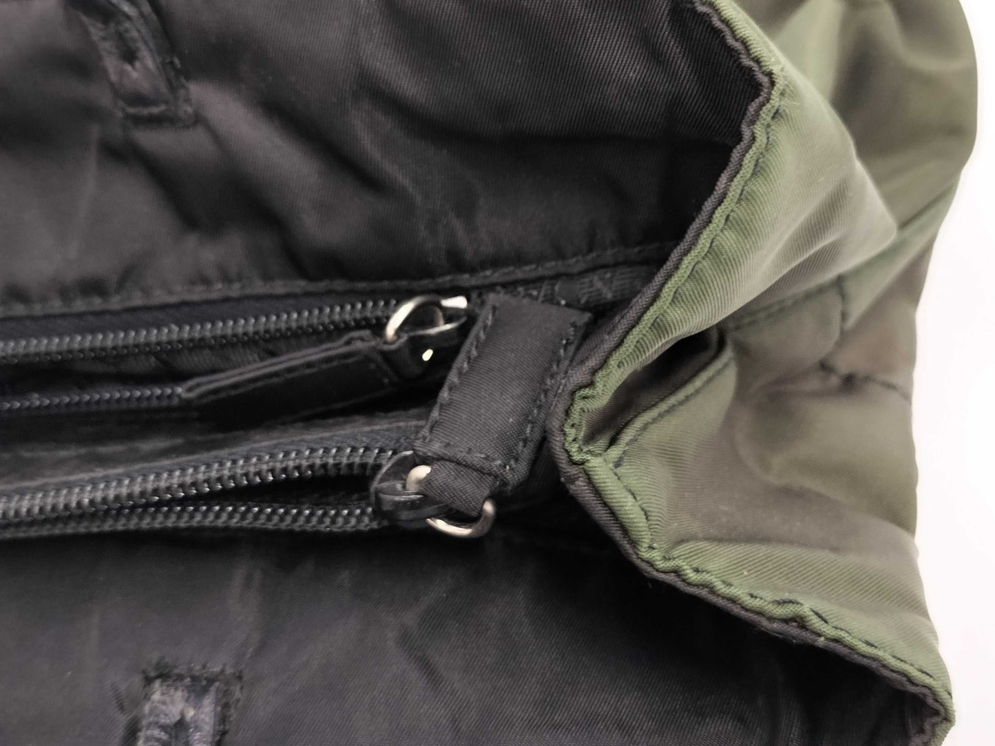 PRADA Prada Shoulder Bag Green Tote Bag