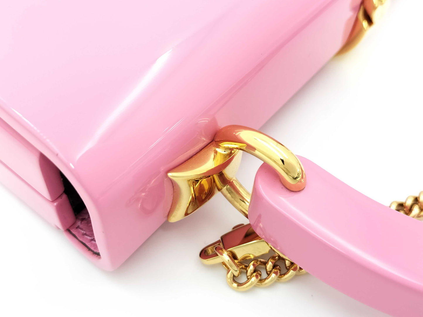 GUCCI Sylvie Shoulder Bag/Handbag Pink