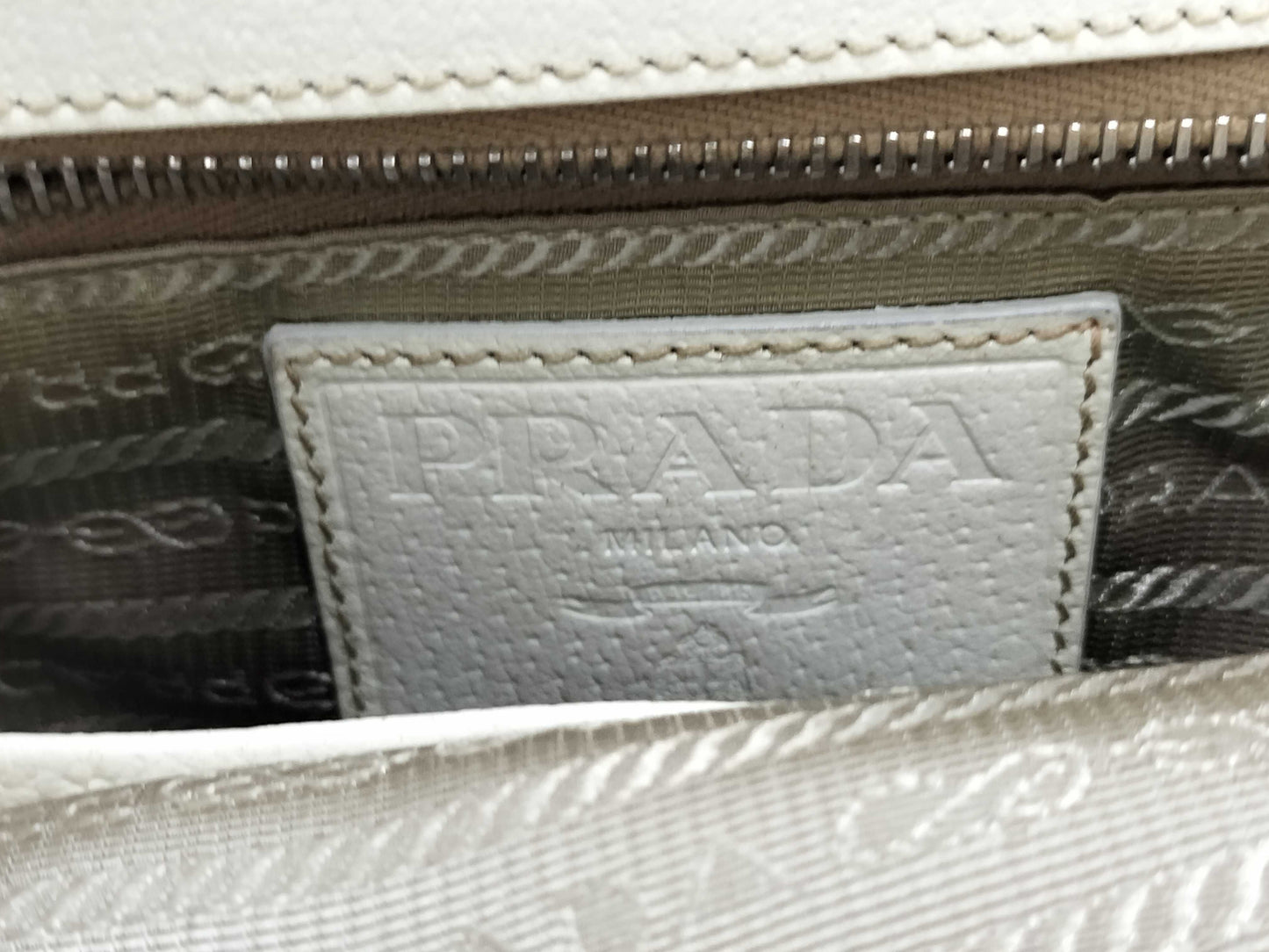 PRADA Prada handbag white handbag