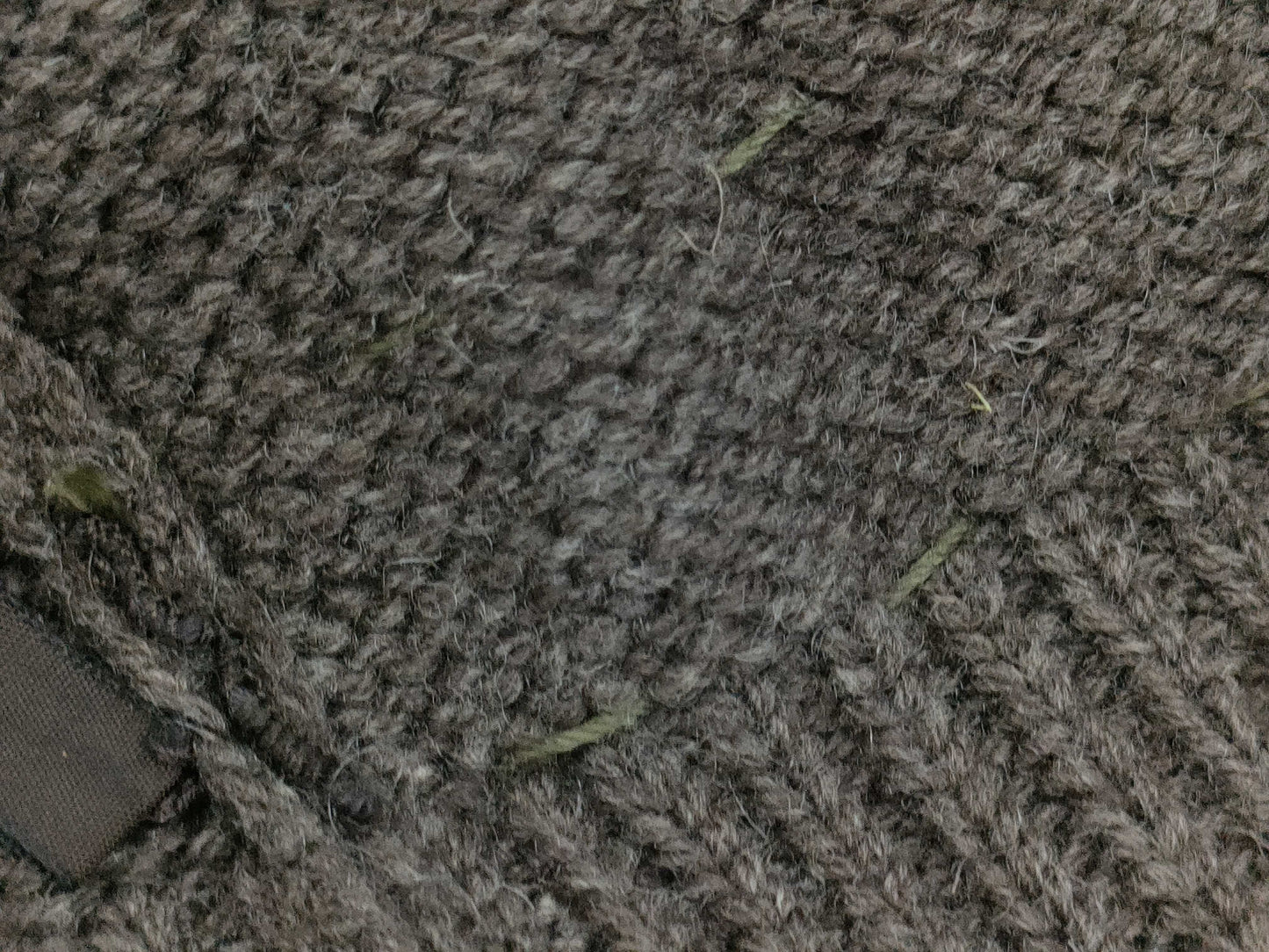 LOUIS VUITTON Brown Knit Hat Other Accessories