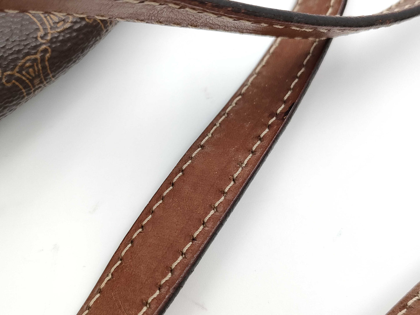 CELINE Macadam Shoulder Bag