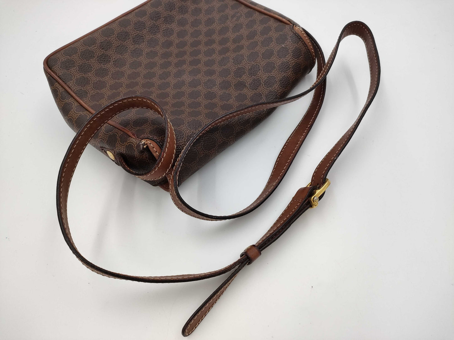 CELINE Macadam Shoulder Bag