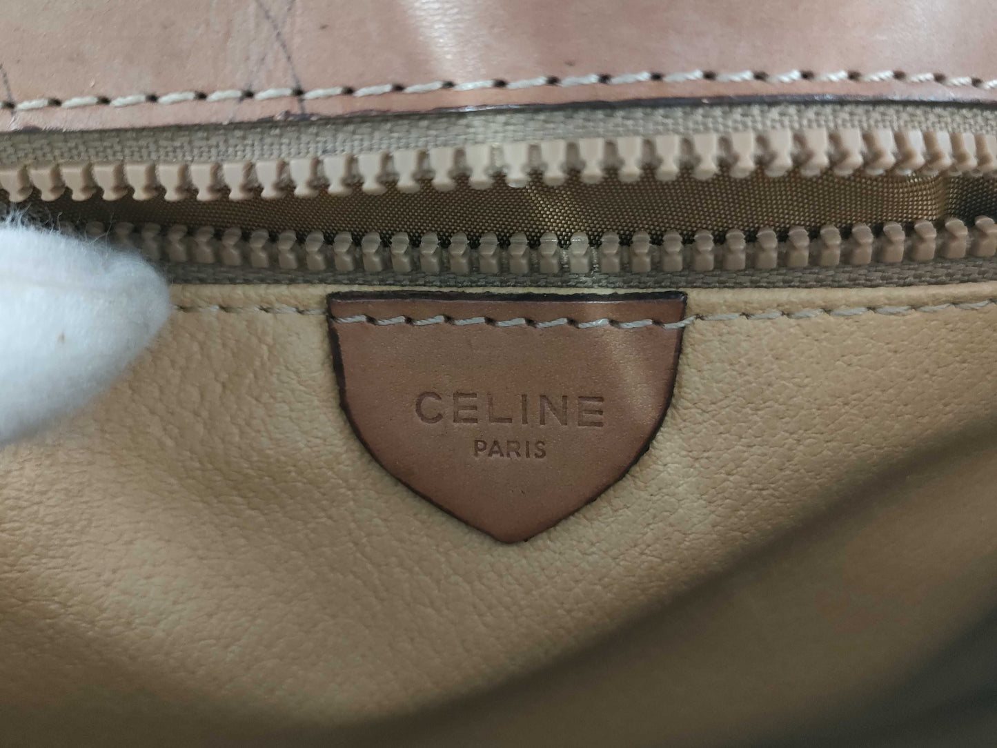 CELINE Macadam Shoulder Bag