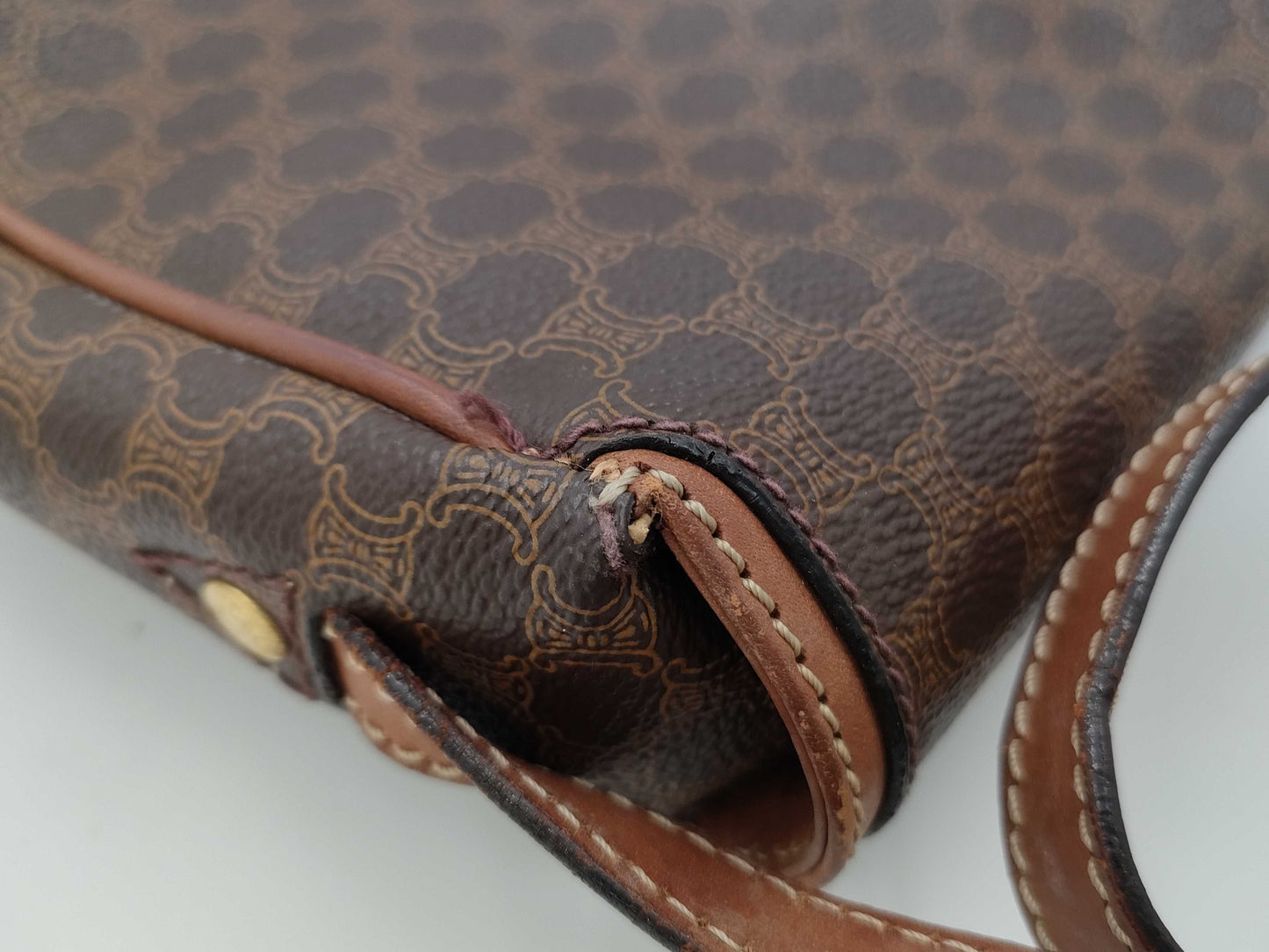 CELINE Macadam Shoulder Bag