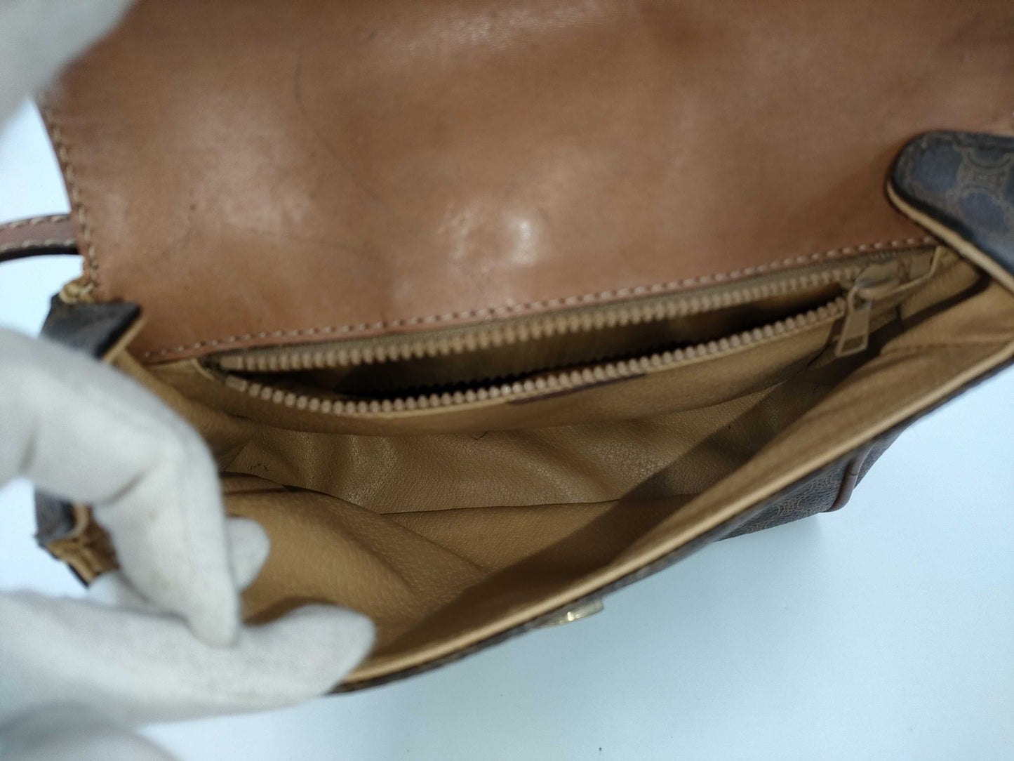 CELINE Macadam Shoulder Bag