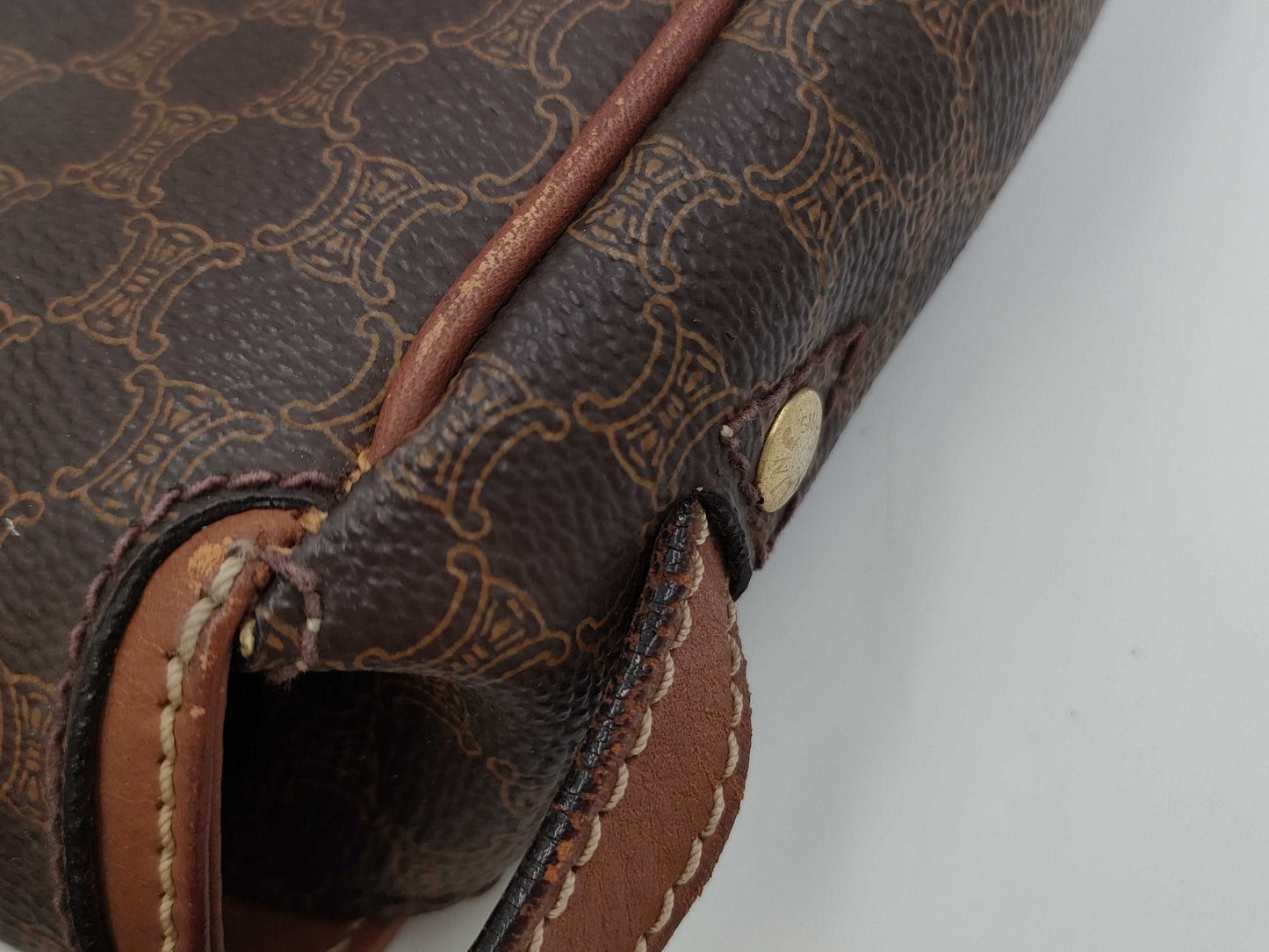CELINE Macadam Shoulder Bag