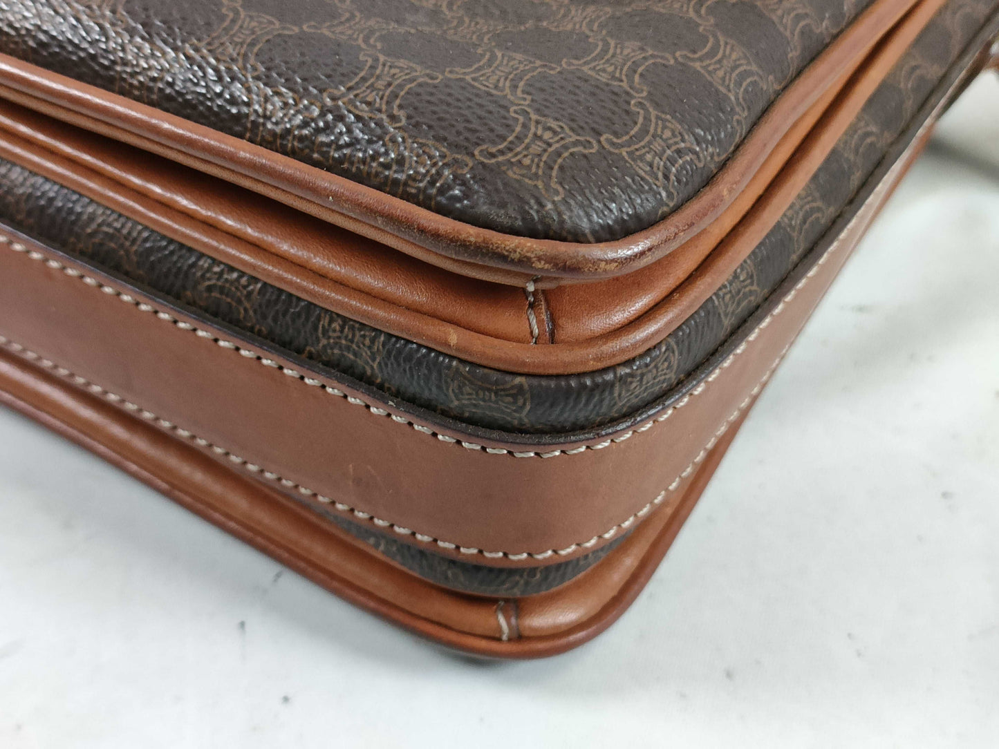 CELINE Macadam shoulder bag