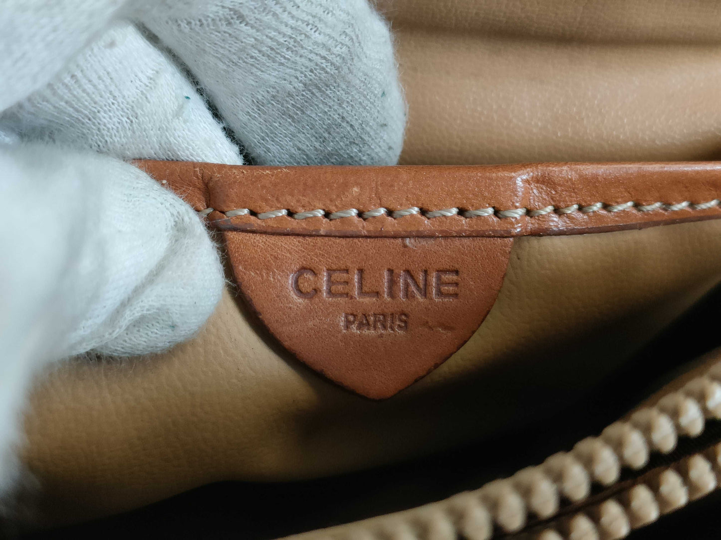 CELINE Macadam shoulder bag