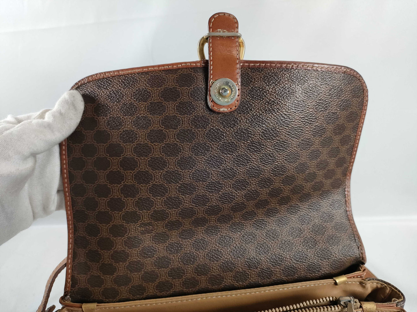 CELINE Macadam shoulder bag