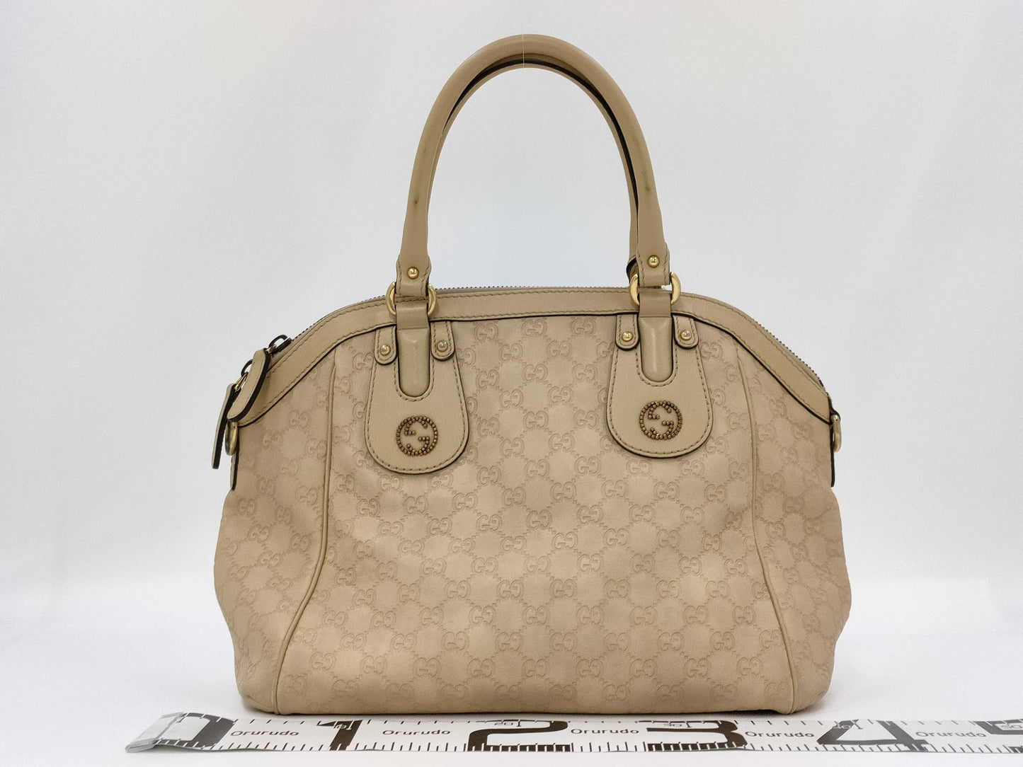 GUCCI GUCCI Scarlet Guccissima Handbag Bag Women's Handbag