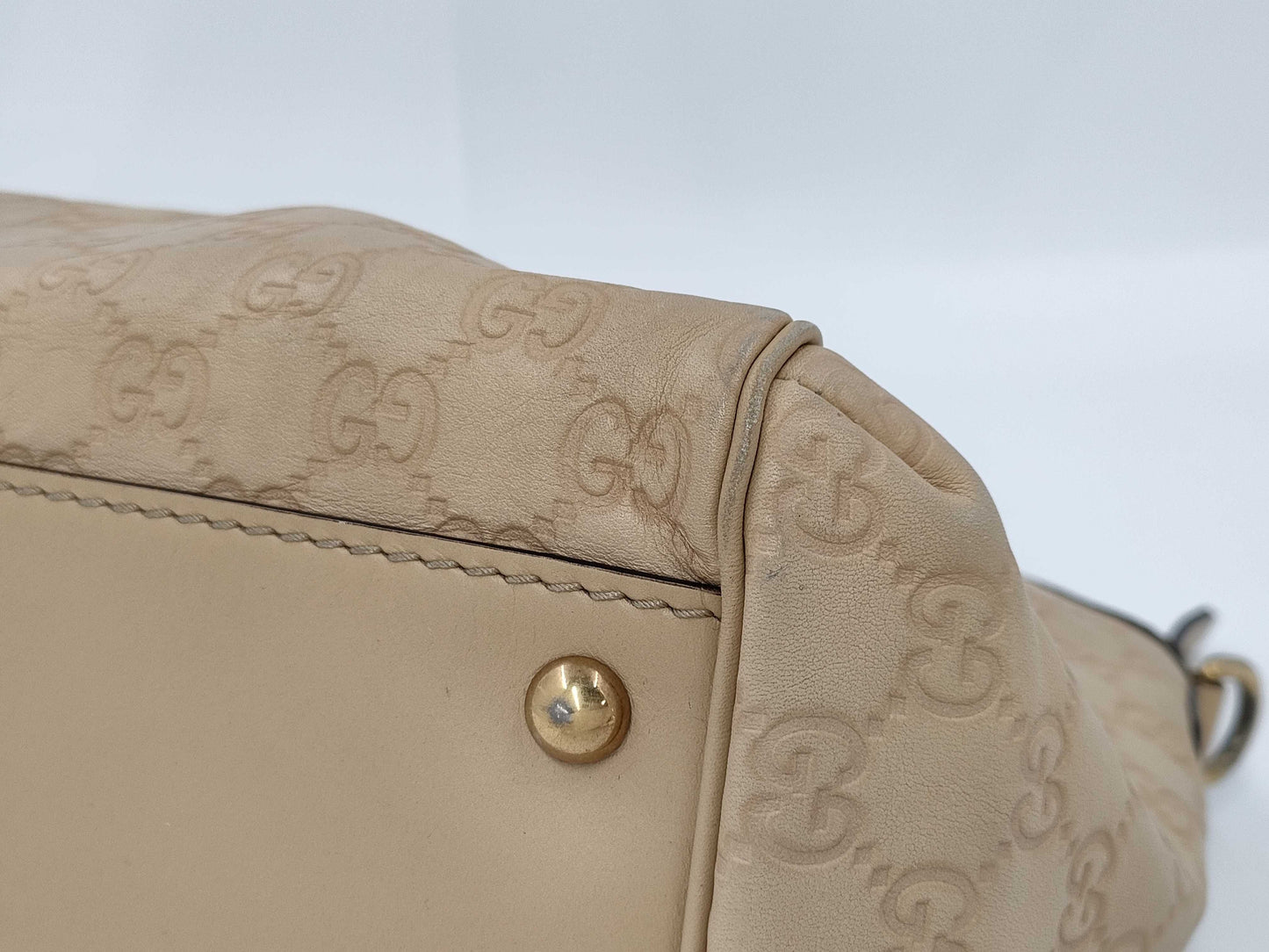 GUCCI GUCCI Scarlet Guccissima Handbag Bag Women's Handbag