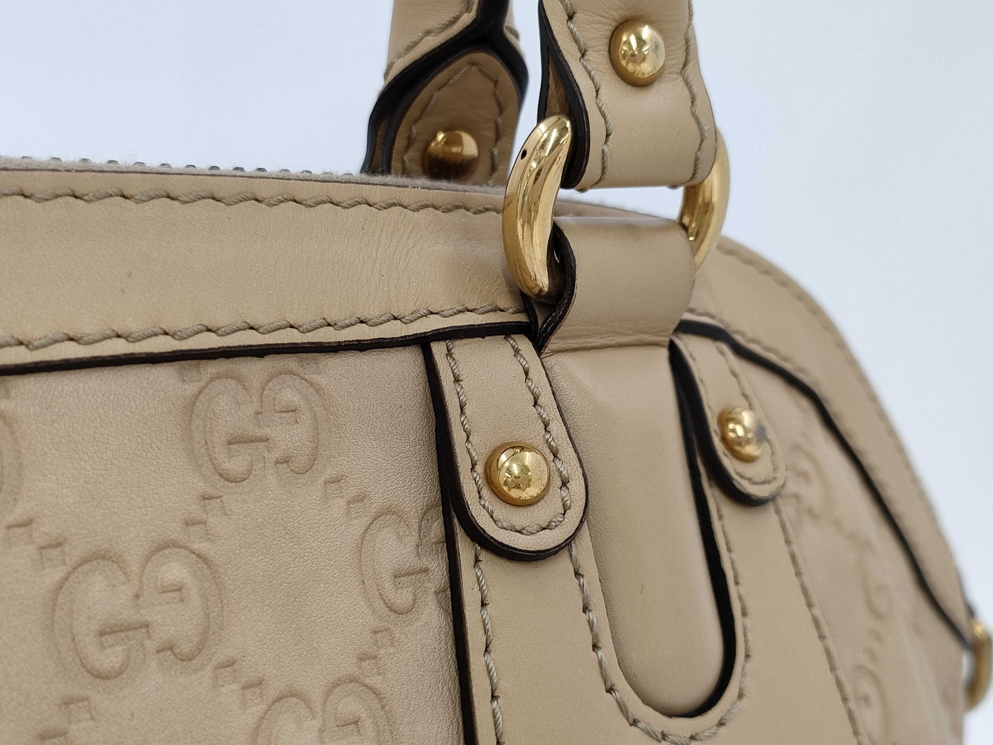 GUCCI GUCCI Scarlet Guccissima Handbag Bag Women's Handbag