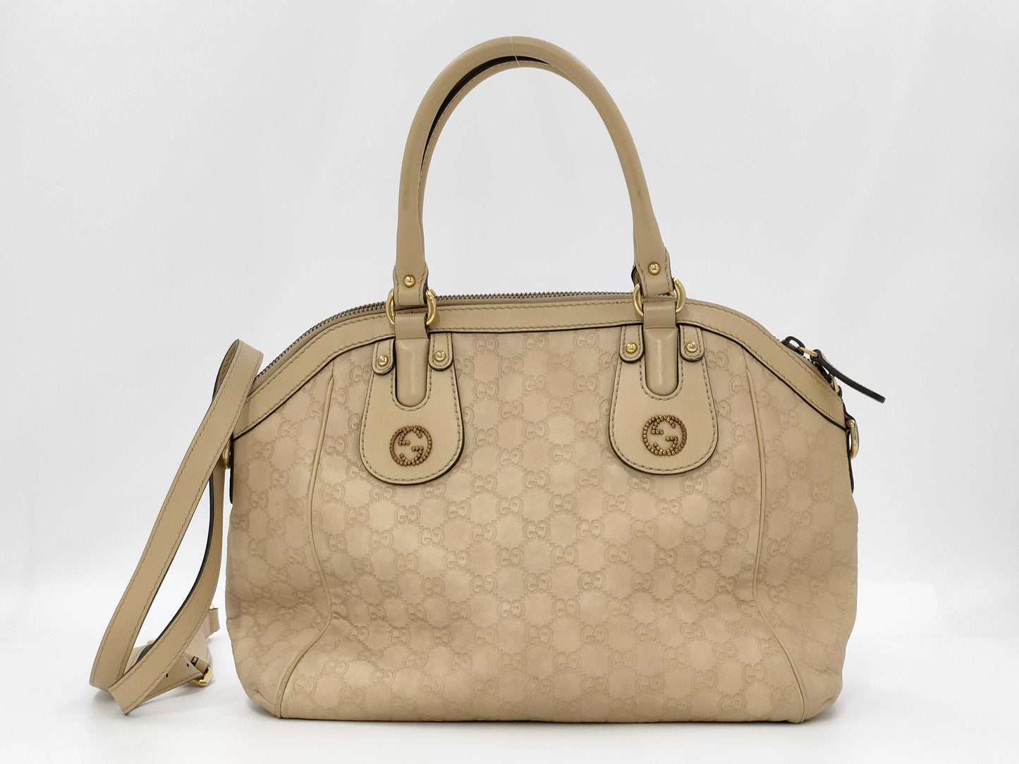 GUCCI GUCCI Scarlet Guccissima Handbag Bag Women's Handbag