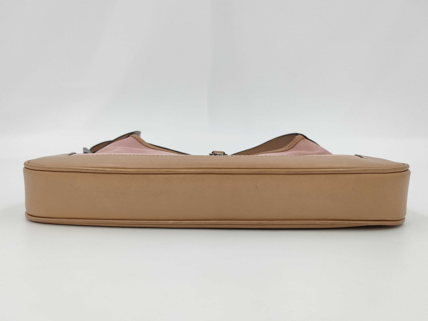 GUCCI GUCCI Shoulder Bag Jackie Pink Brown Suede Leather Women's Handbag