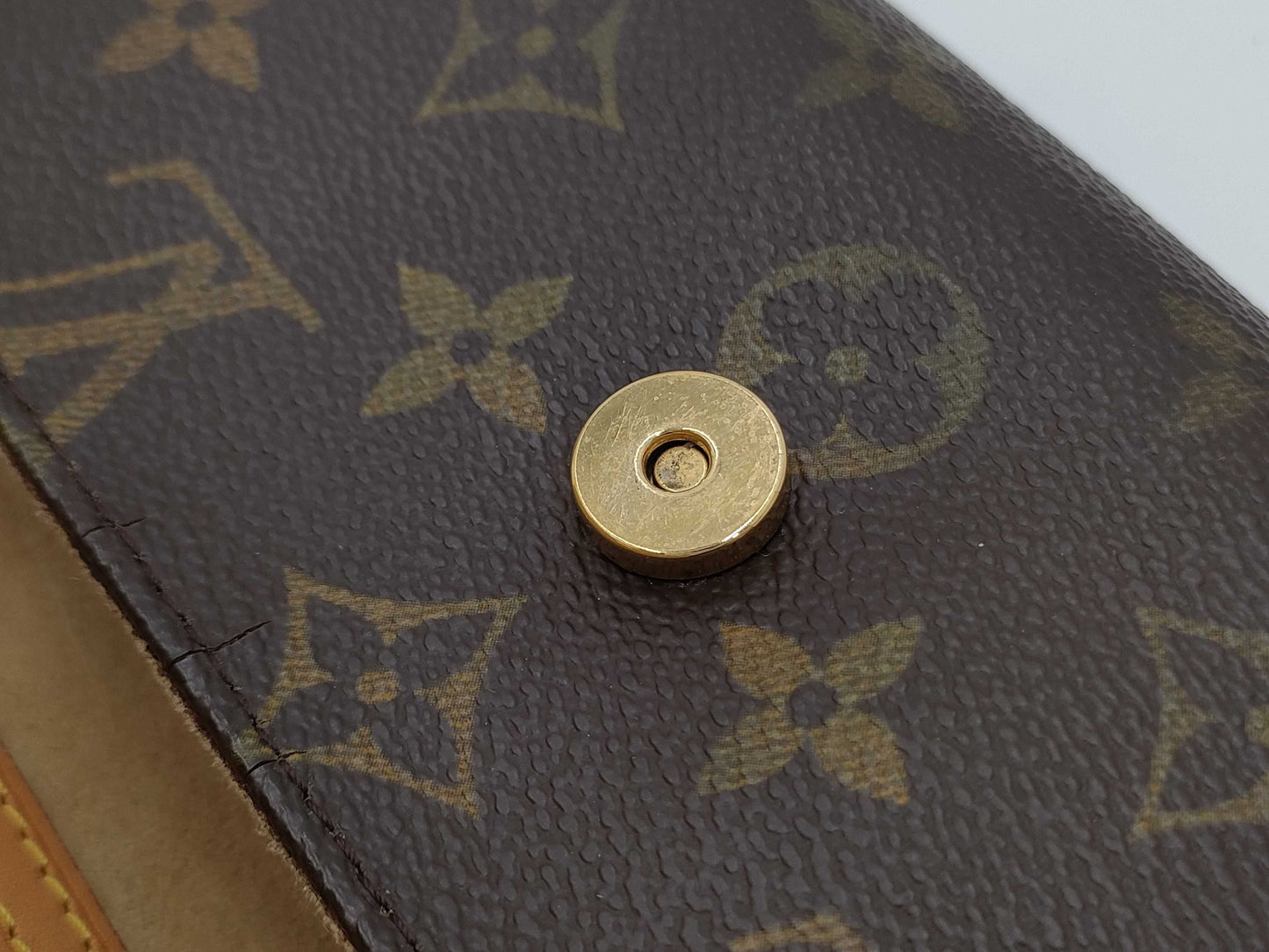 LOUIS VUITTON LV Monogram Pochette Twin Shoulder Bag