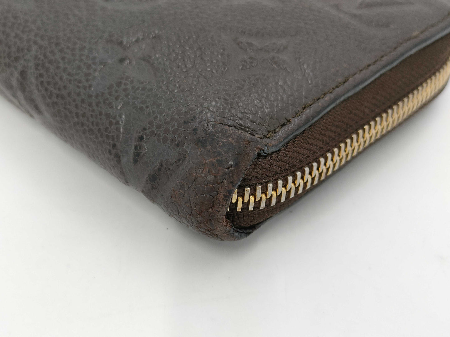 LOUIS VUITTON Monogram Empreinte Zippy Wallet Long Wallet
