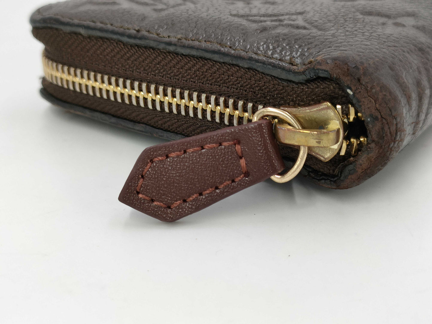 LOUIS VUITTON Monogram Empreinte Zippy Wallet Long Wallet