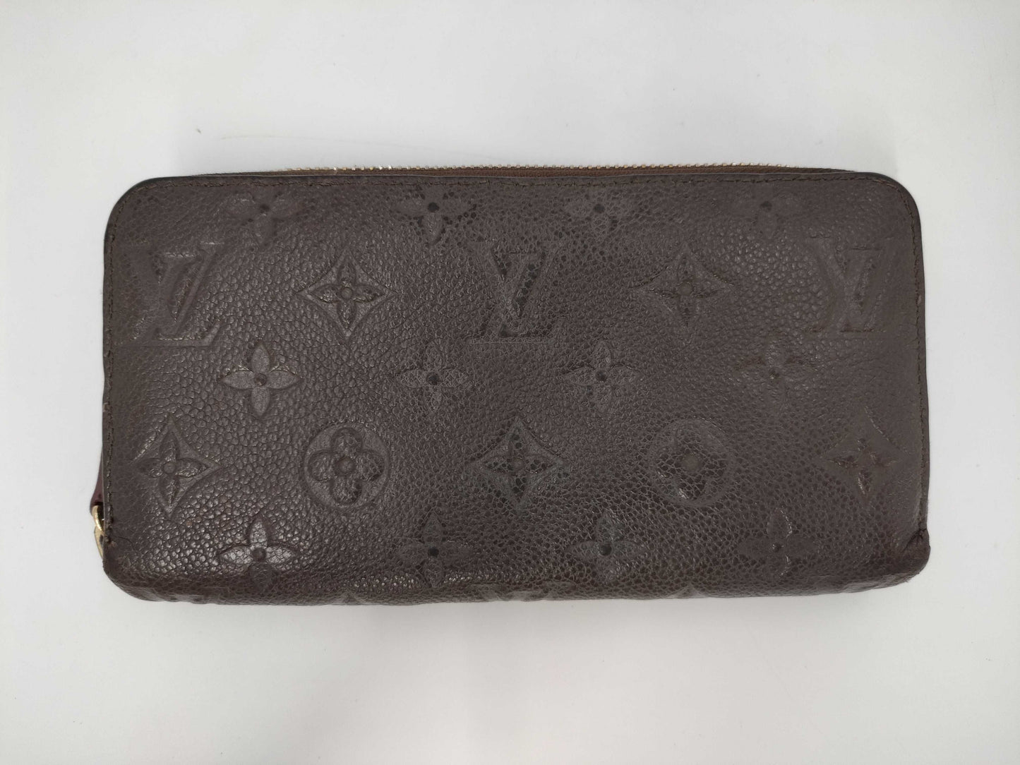 LOUIS VUITTON Monogram Empreinte Zippy Wallet Long Wallet