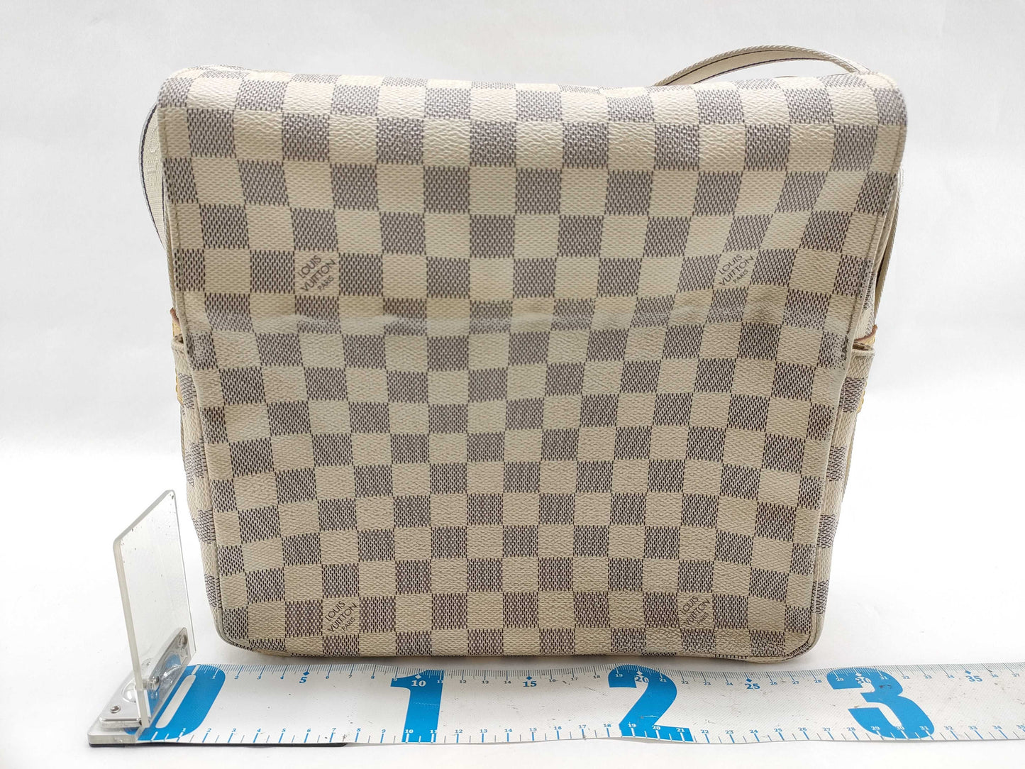 LOUIS VUITTON Damier Azur LOUIS VUITTON Naviglio N51189 Shoulder Bag