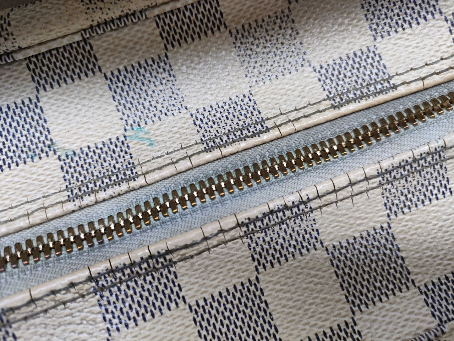 LOUIS VUITTON Damier Azur LOUIS VUITTON Naviglio N51189 Shoulder Bag