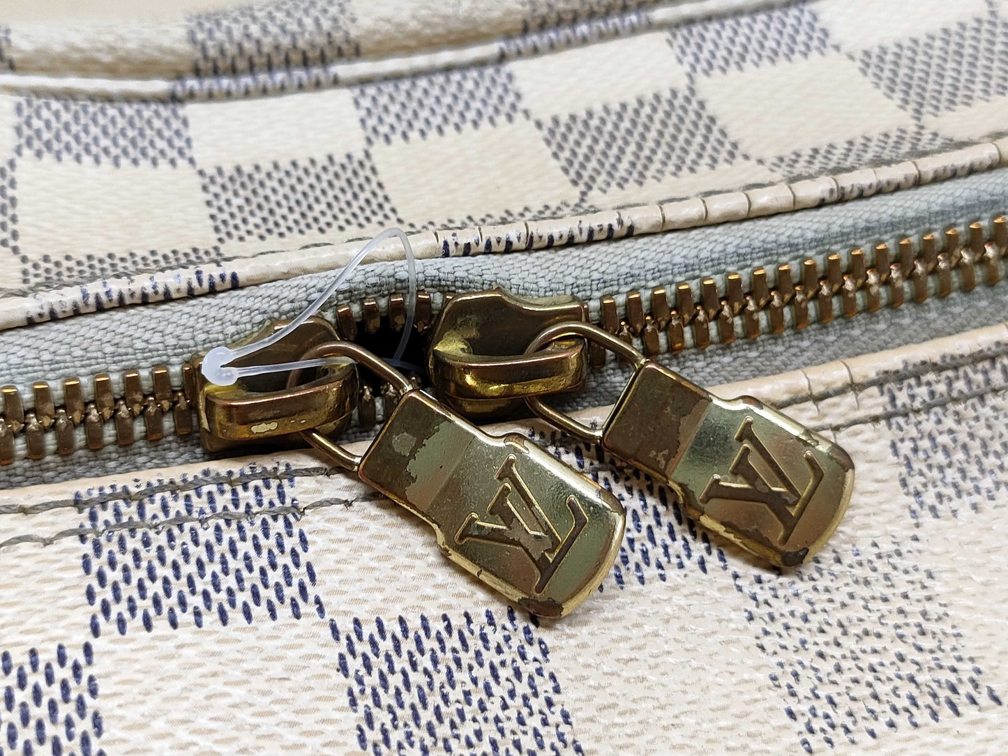 LOUIS VUITTON Damier Azur LOUIS VUITTON Naviglio N51189 Shoulder Bag