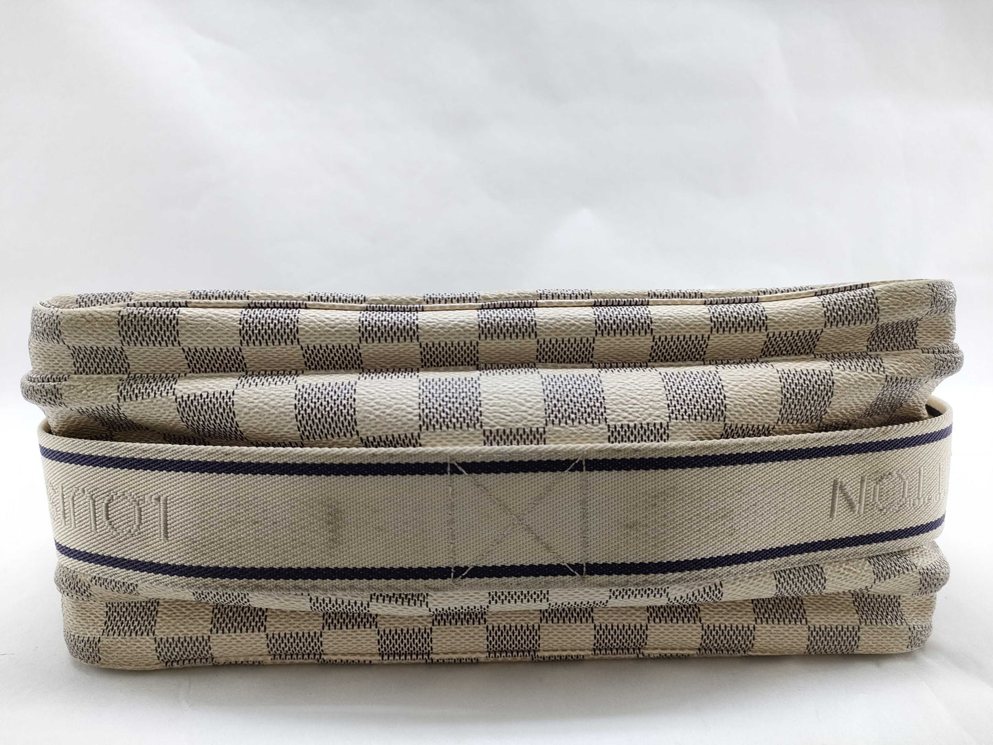 LOUIS VUITTON Damier Azur LOUIS VUITTON Naviglio N51189 Shoulder Bag