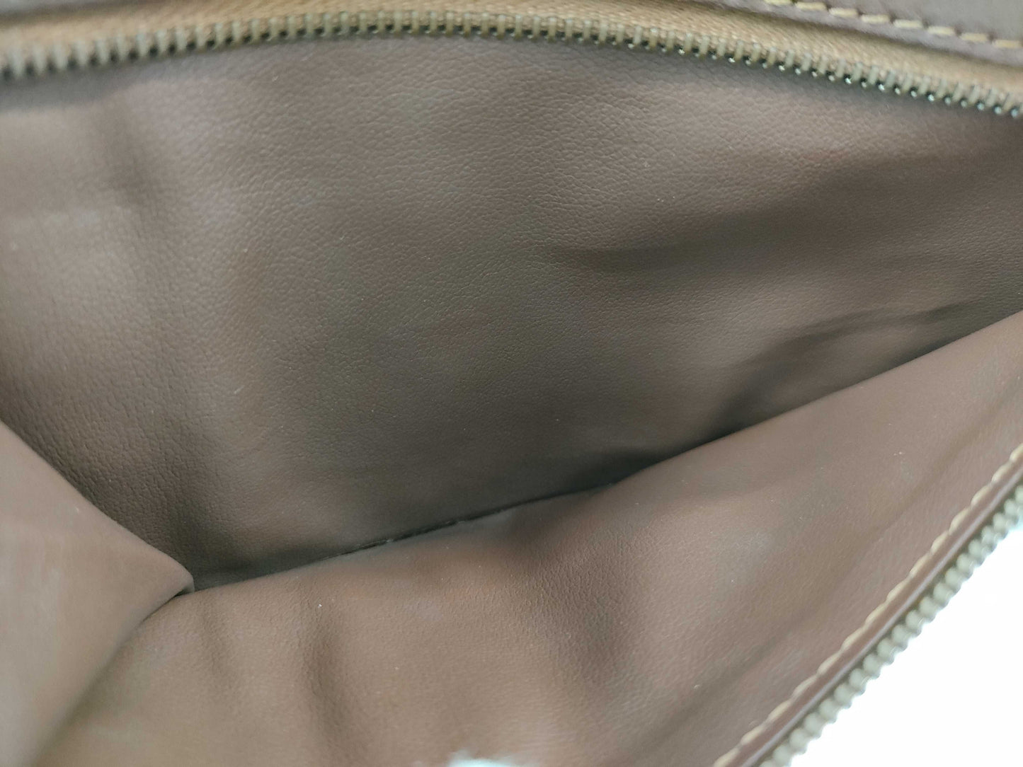 CELINE Denim Pouch Shoulder Bag