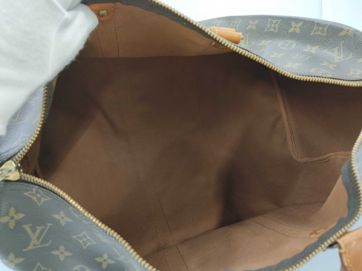 LOUIS VUITTON Monogram Keepall 45 Boston Bag