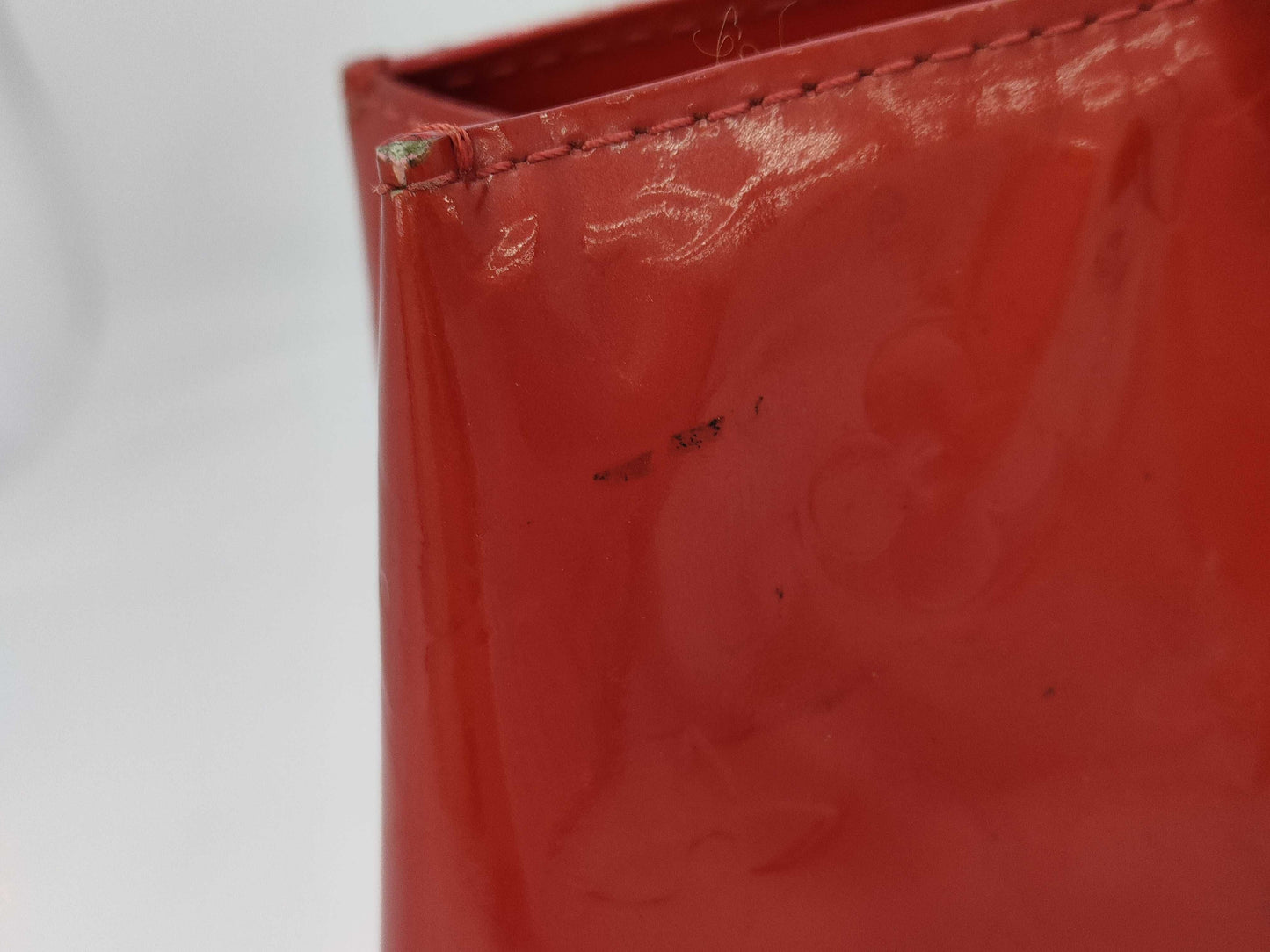 LOUIS VUITTON Vernis Houston M91121 Handbag