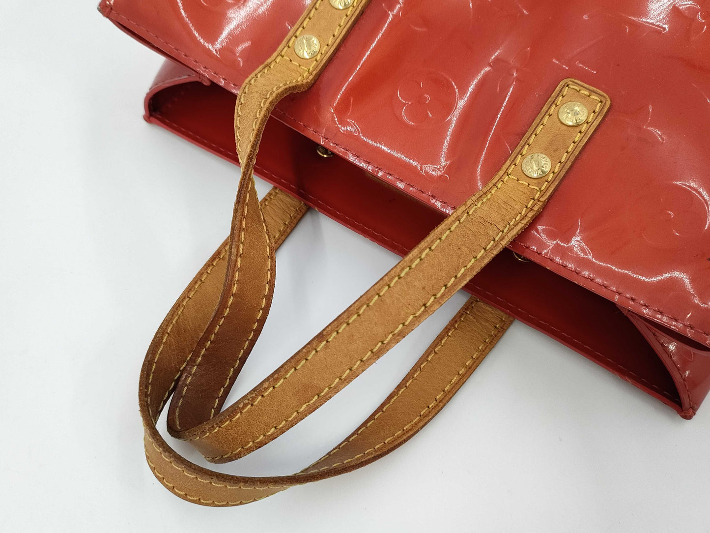 LOUIS VUITTON Vernis Houston M91121 Handbag