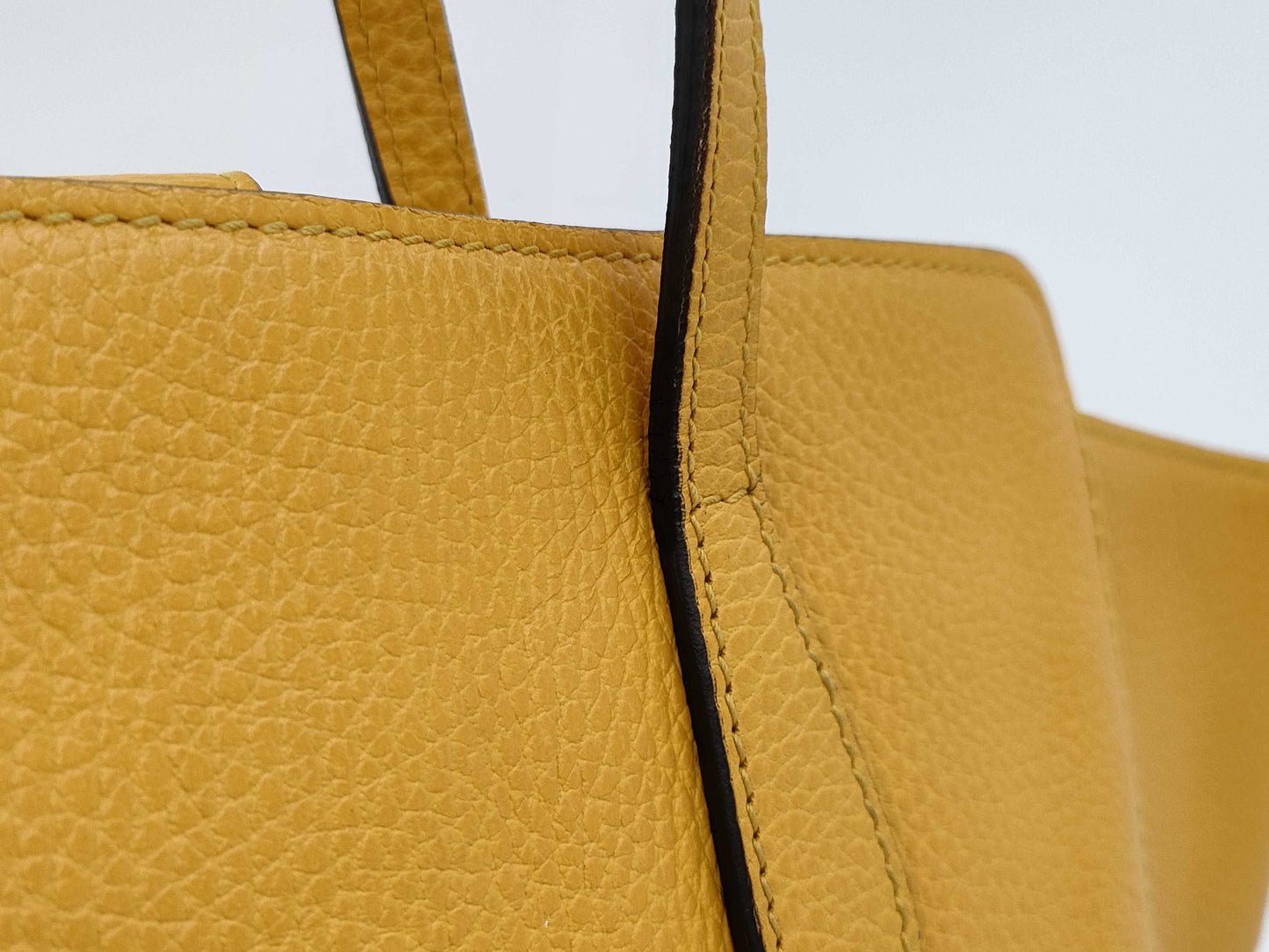 GUCCI Swing Yellow Tote Bag