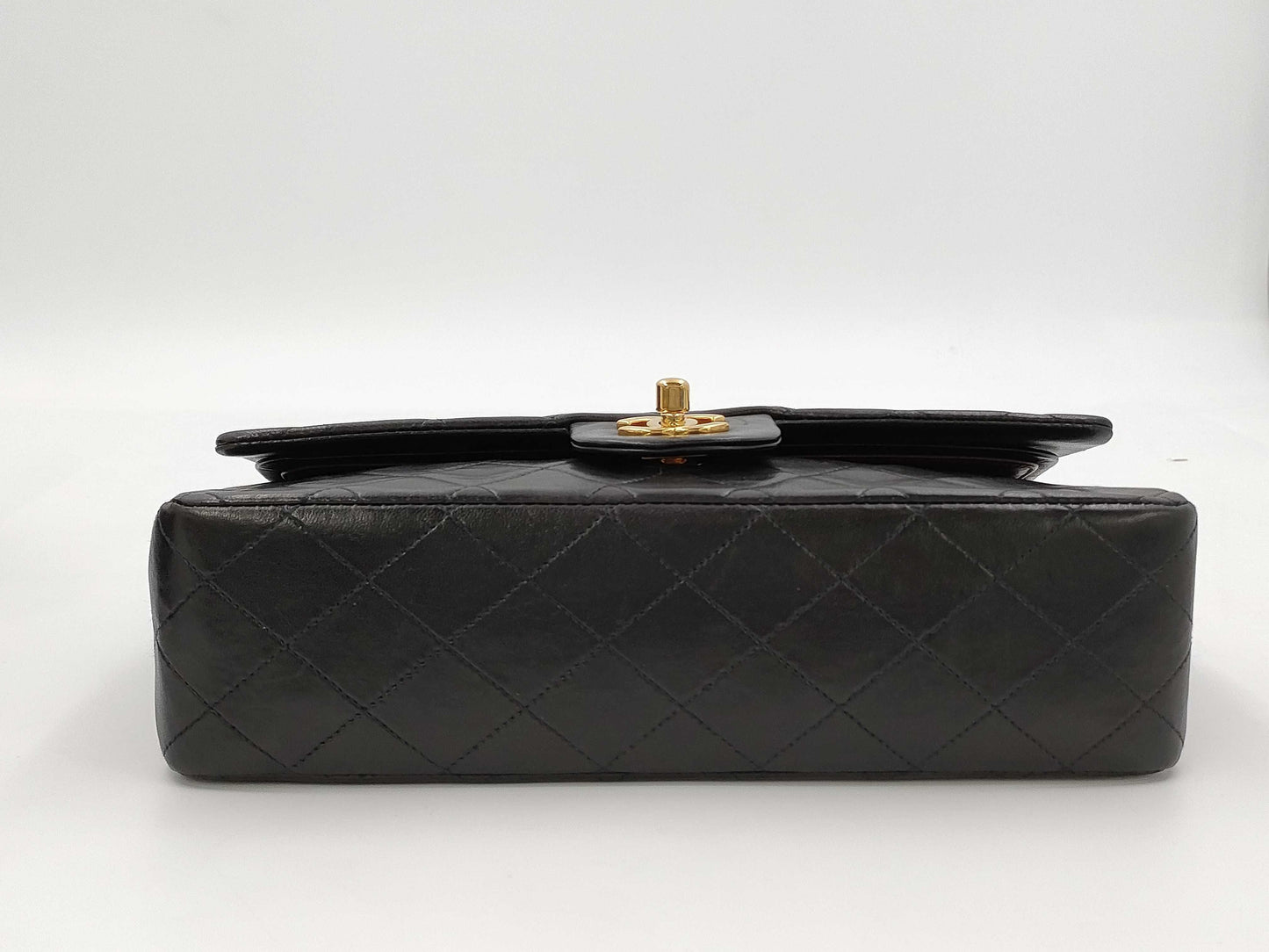 CHANEL Double Flap 25 Black Shoulder Bag, No. 4