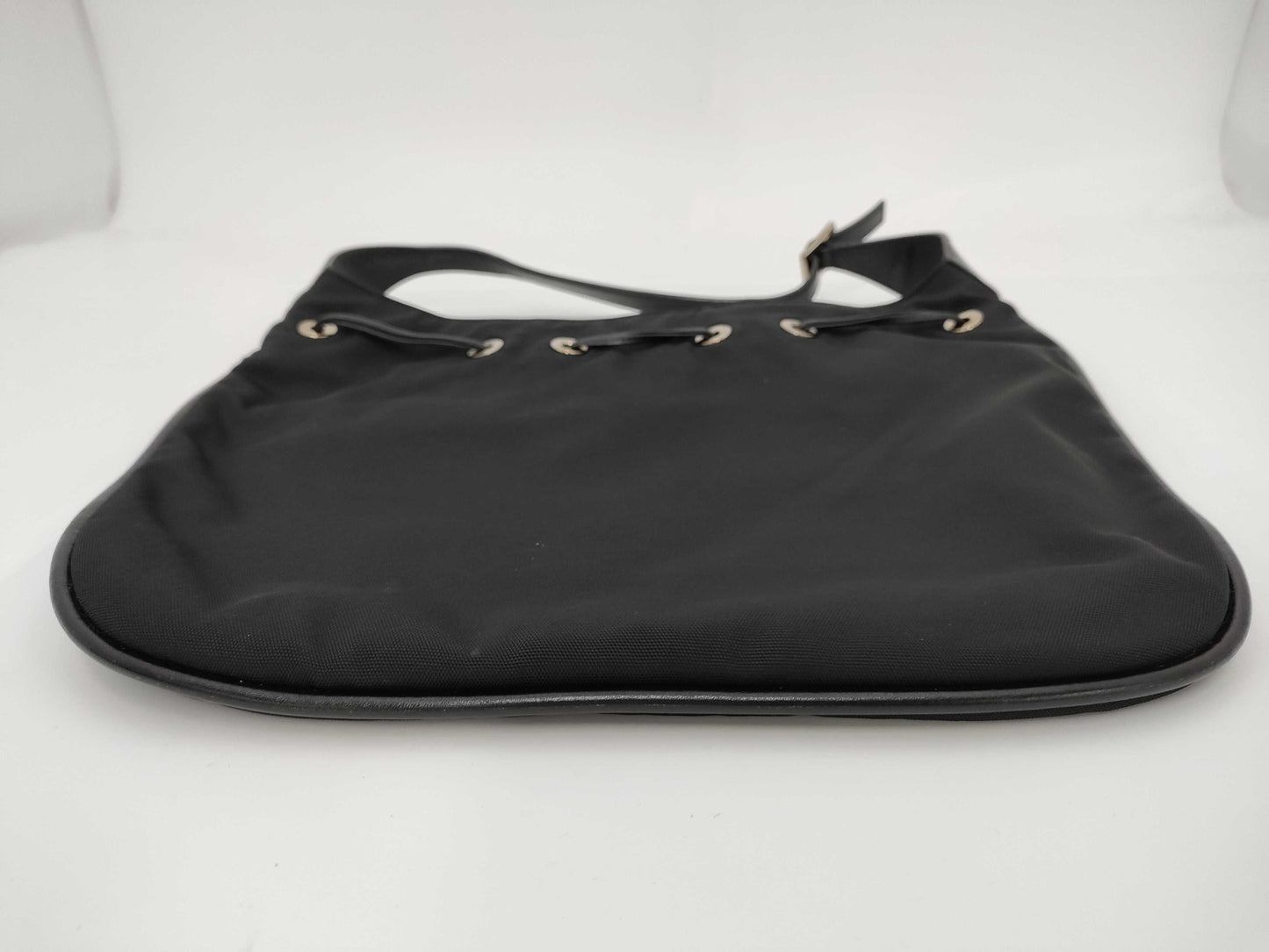 GUCCI Black Canvas Shoulder Bag