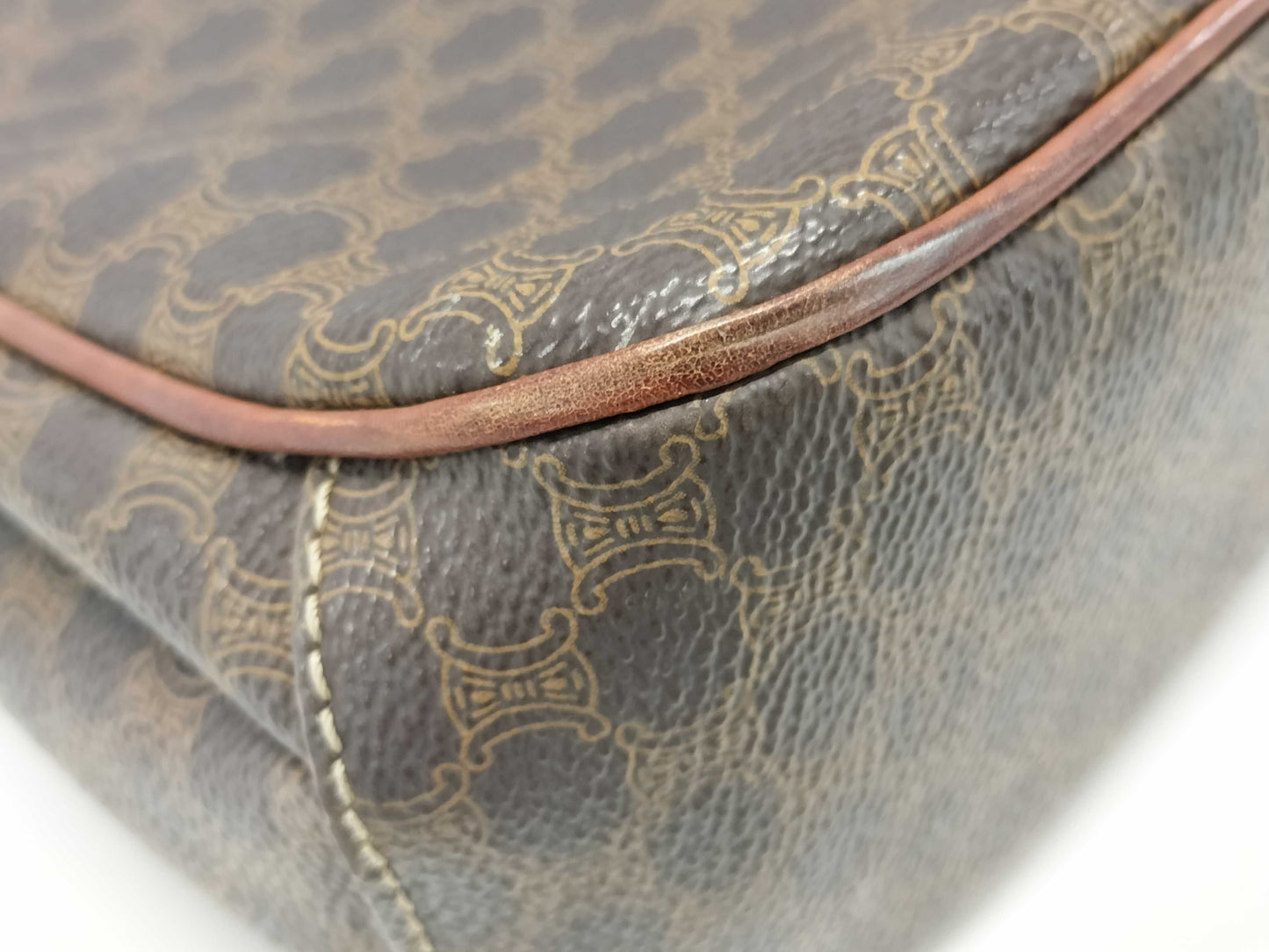 CELINE Macadam Shoulder Bag