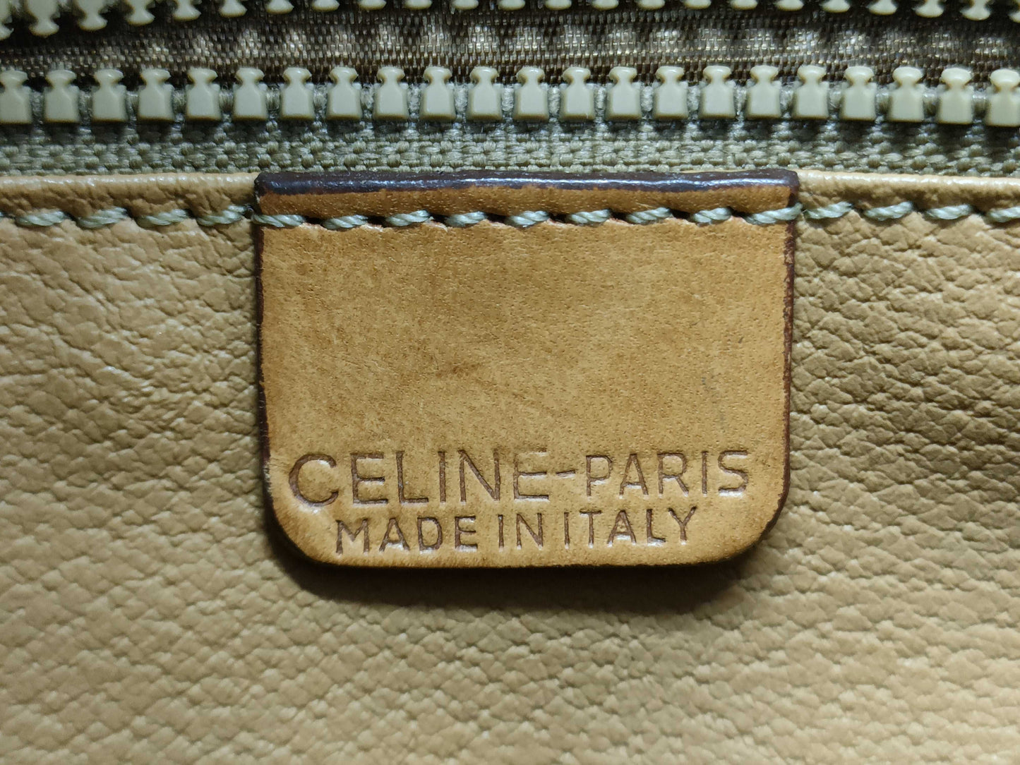 CELINE Macadam Shoulder Bag