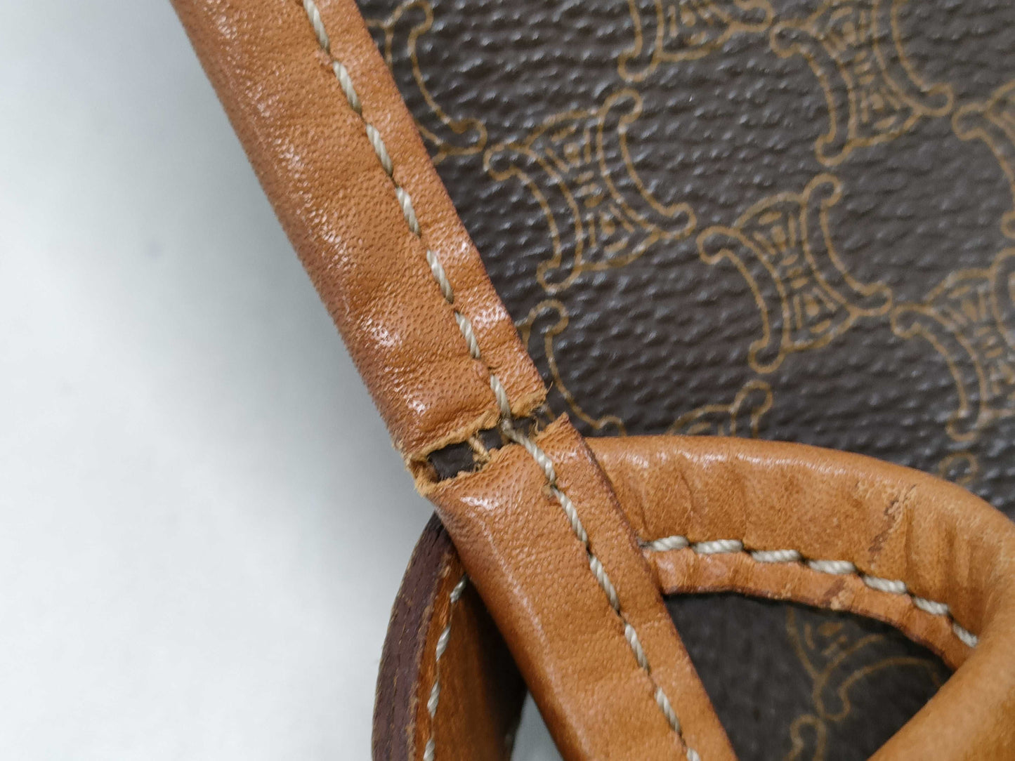 CELINE Macadam Shoulder Bag