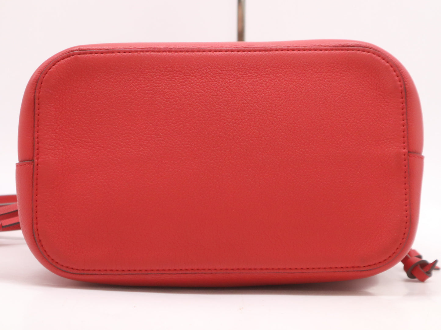 LOUIS VUITTON M54679 Leather Lock Me Red Shoulder Bag with Dust Bag and Cloche, RFID Verified