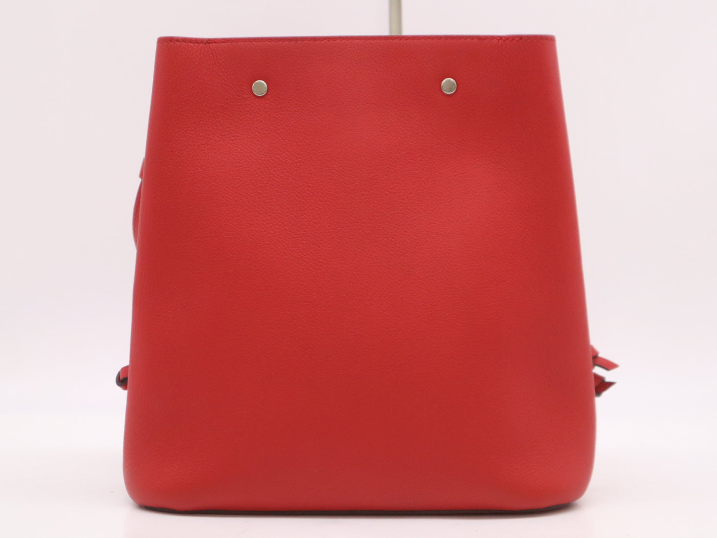 LOUIS VUITTON M54679 Leather Lock Me Red Shoulder Bag with Dust Bag and Cloche, RFID Verified