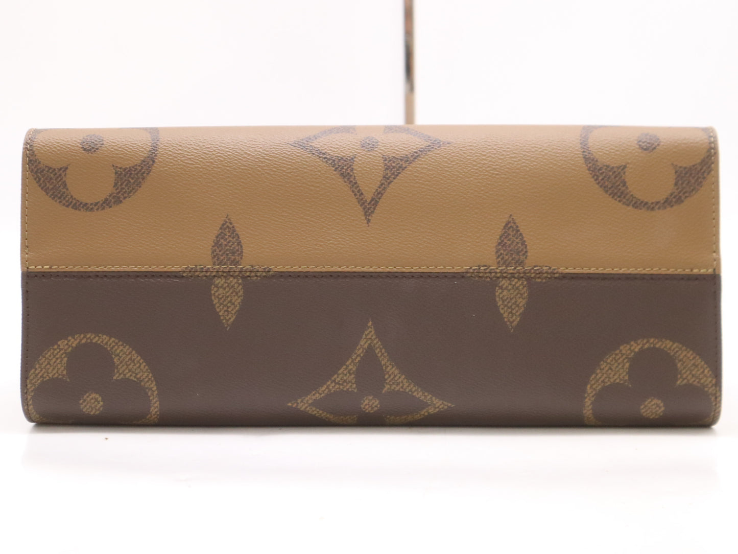 LOUIS VUITTON M45039 Reverse on the Go - MM Monogram Giant Tote Bag with Box and Dust Bag, RFID Verified