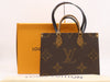 LOUIS VUITTON M45039 Reverse on the Go - MM Monogram Giant Tote Bag with Box and Dust Bag, RFID Verified