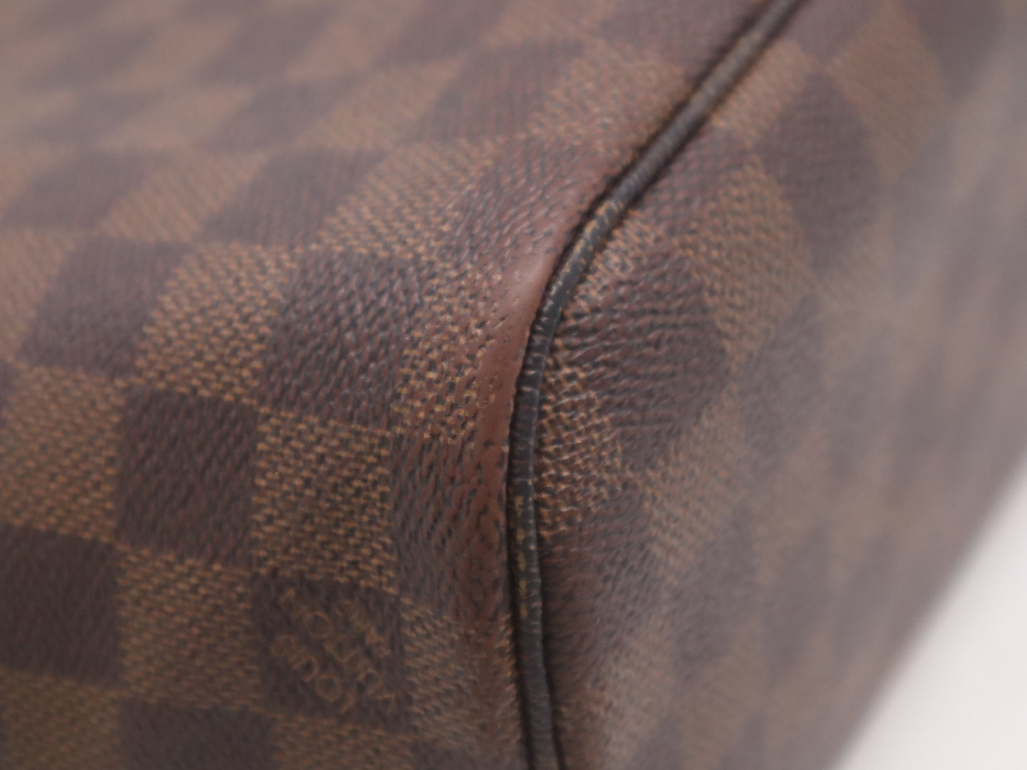 LOUIS VUITTON N51109 Damier Neverfull PM Old-Style Tote Bag
