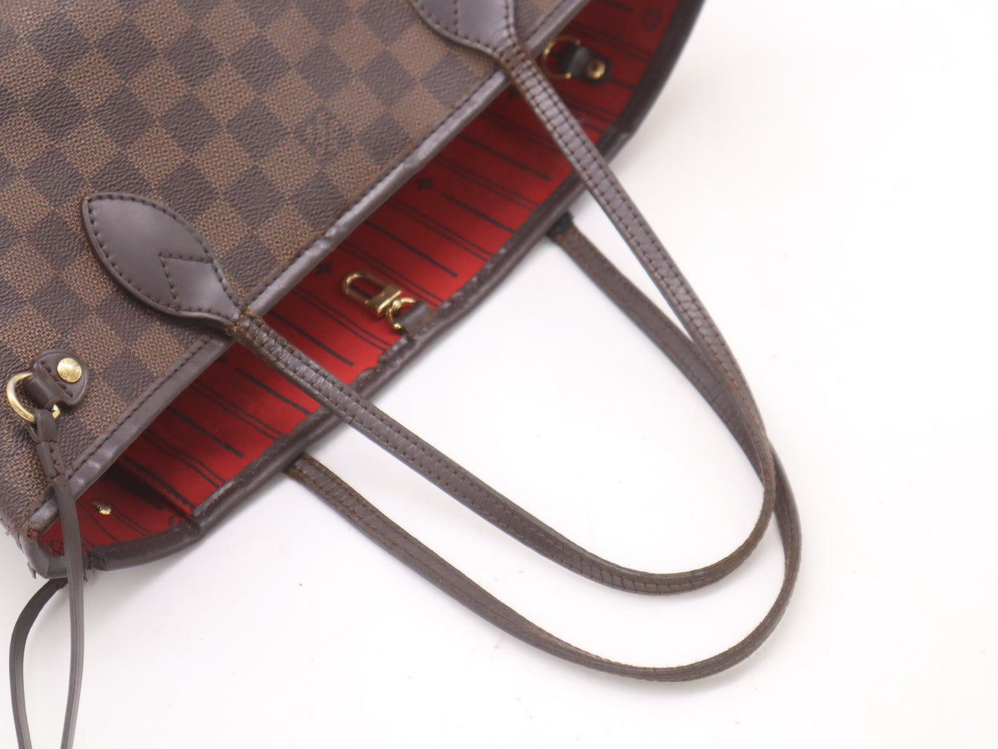 LOUIS VUITTON N51109 Damier Neverfull PM Old-Style Tote Bag
