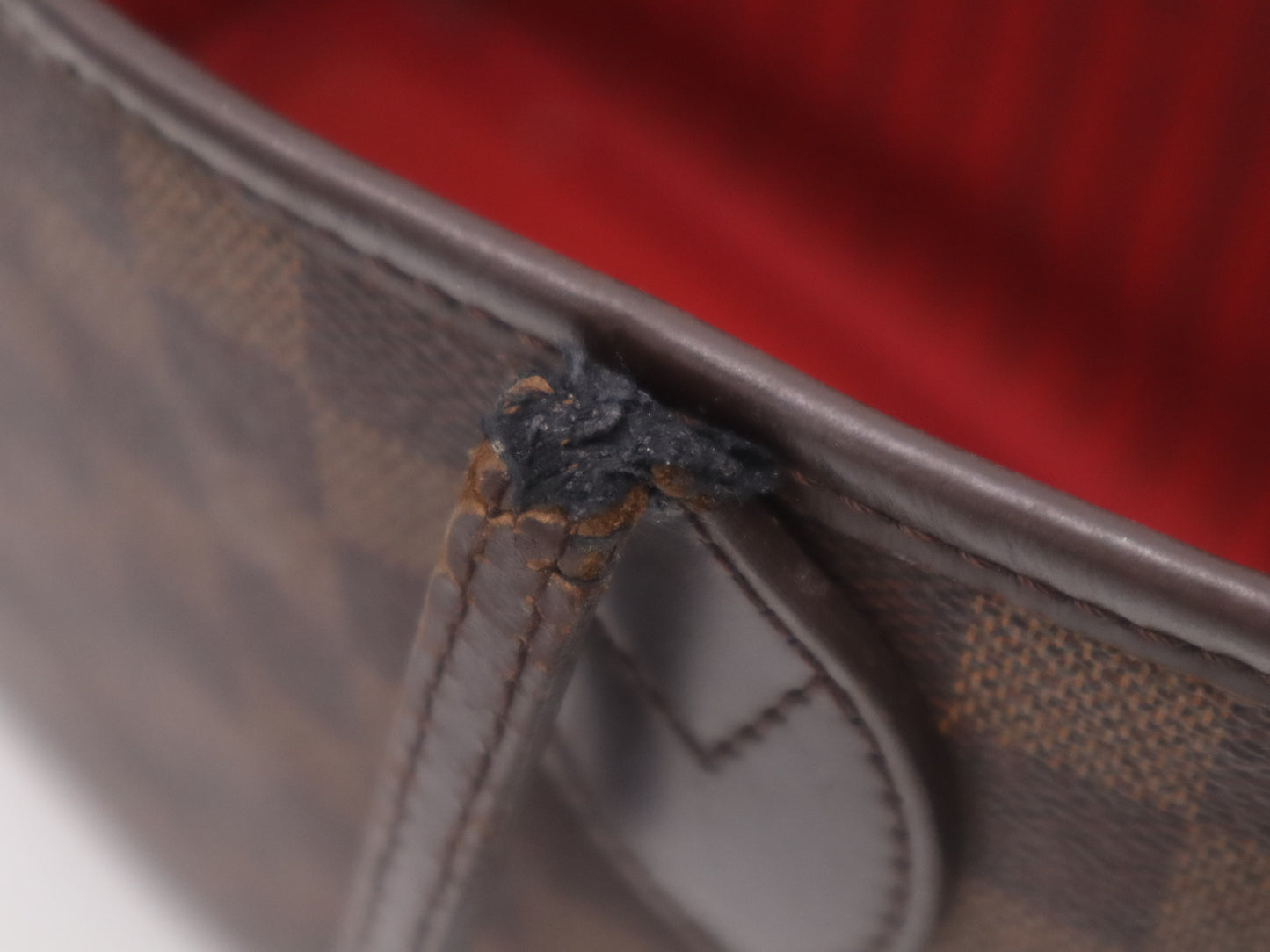 LOUIS VUITTON N51109 Damier Neverfull PM Old-Style Tote Bag
