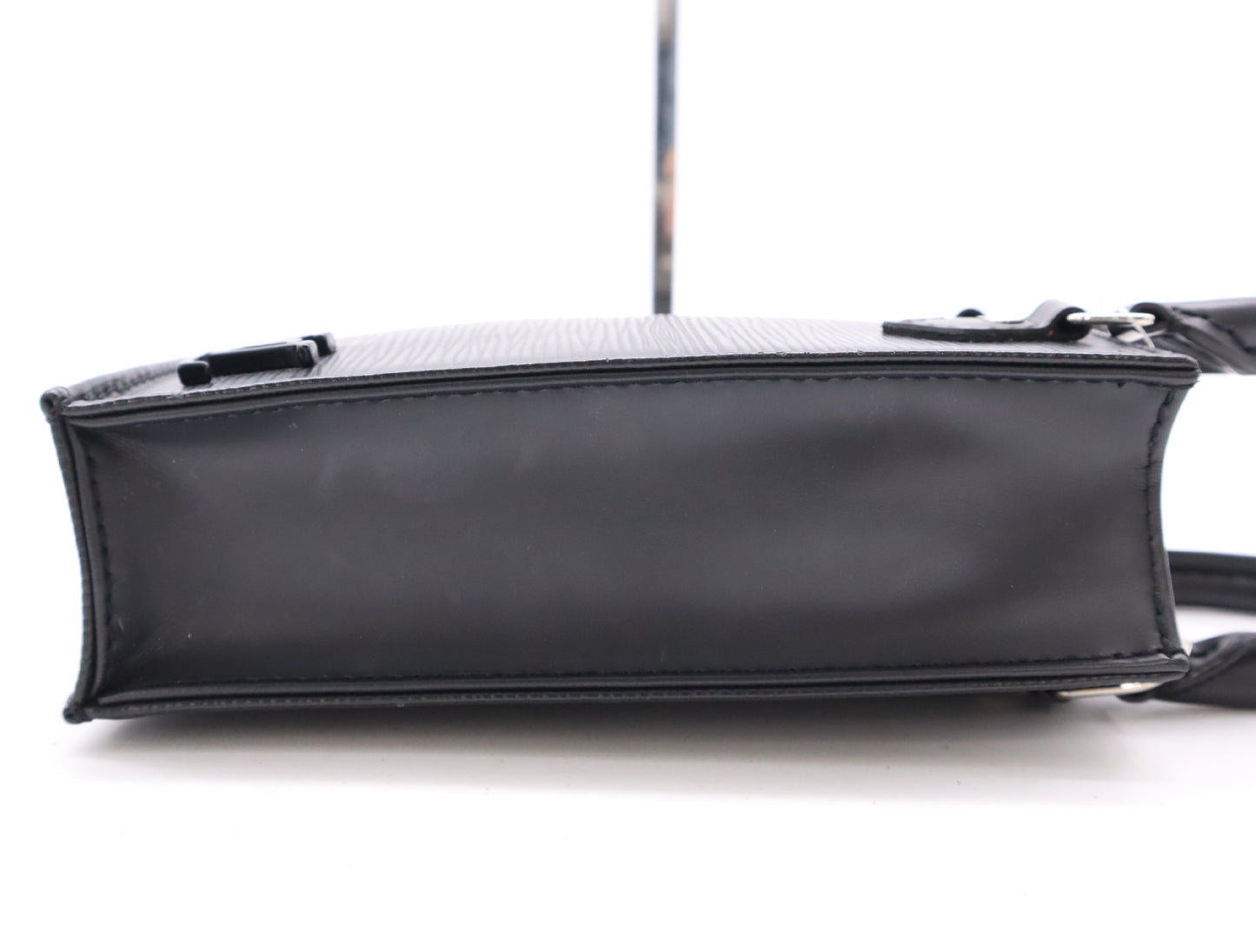 LOUIS VUITTON M69441 Petite Sac Plat Noir Shoulder Bag RFID Verified No Serial Tag