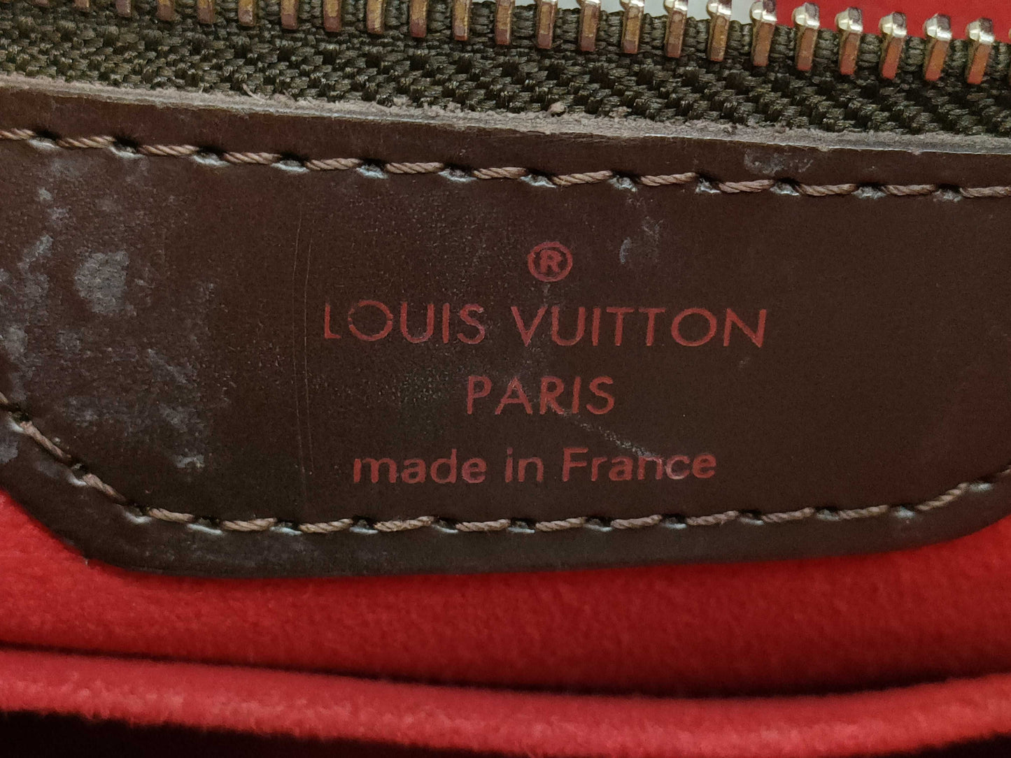 LOUIS VUITTON N51203 Damier Hampstead GM Tote Bag