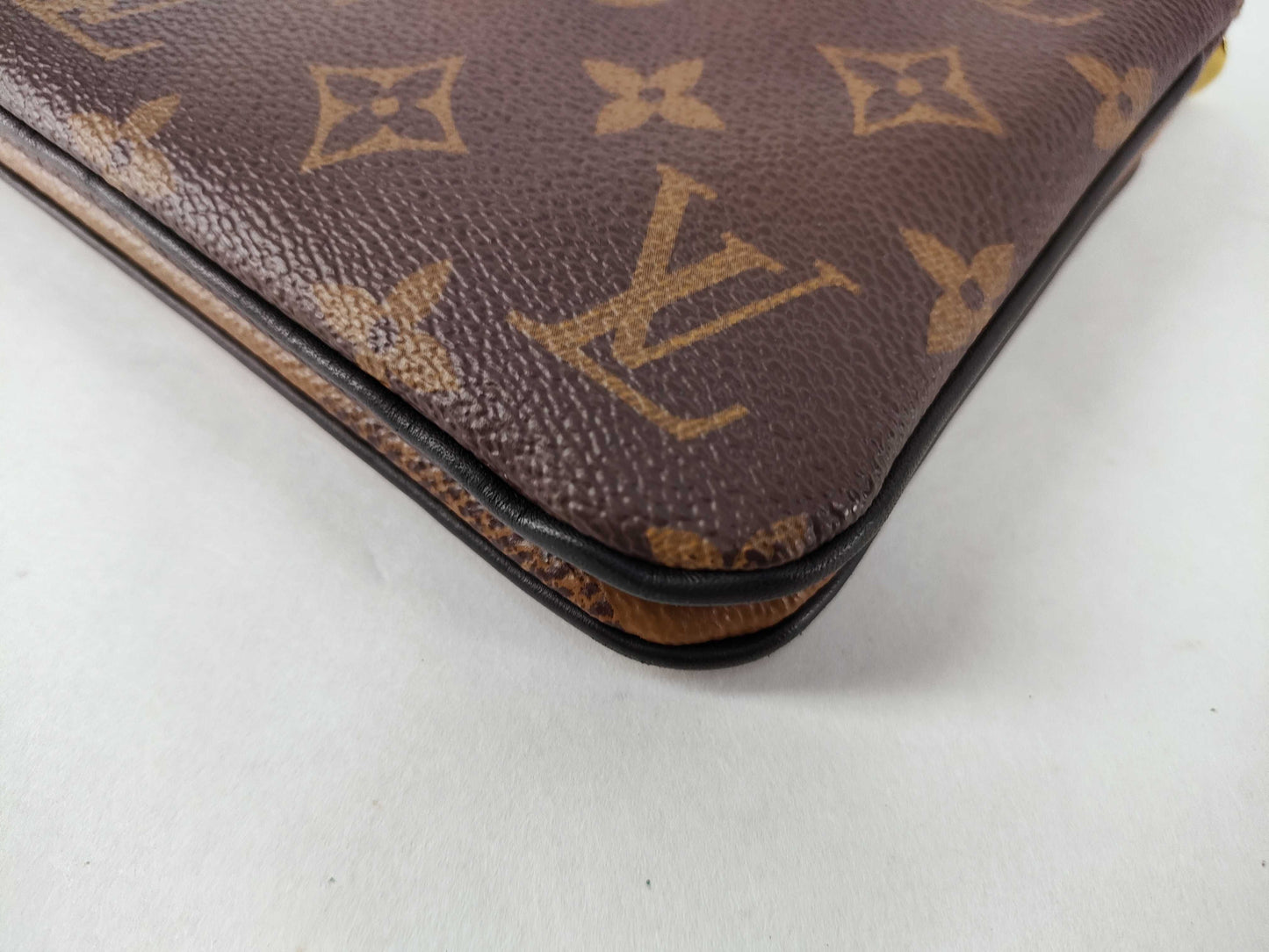 LOUIS VUITTON Monogram Bag LV Shoulder Wallet Pochette Double Zip M69203 Giant Reverse Bag Shoulder Bag
