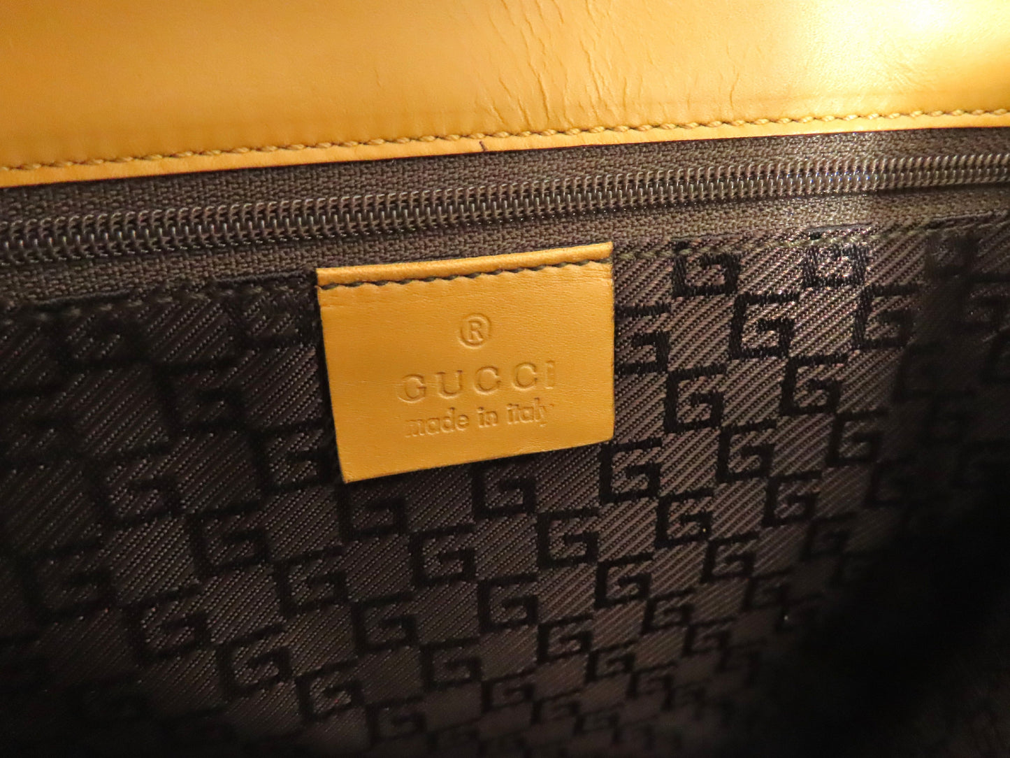 GUCCI Jackie Bag, Jackie Line Suede, Camel, 002.065 Handbag