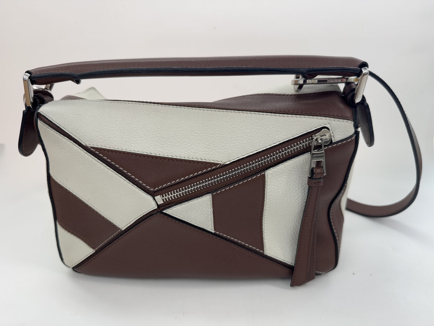 LOEWE Puzzle Bag Rugby Small Bag 2-Way Shoulder Bag