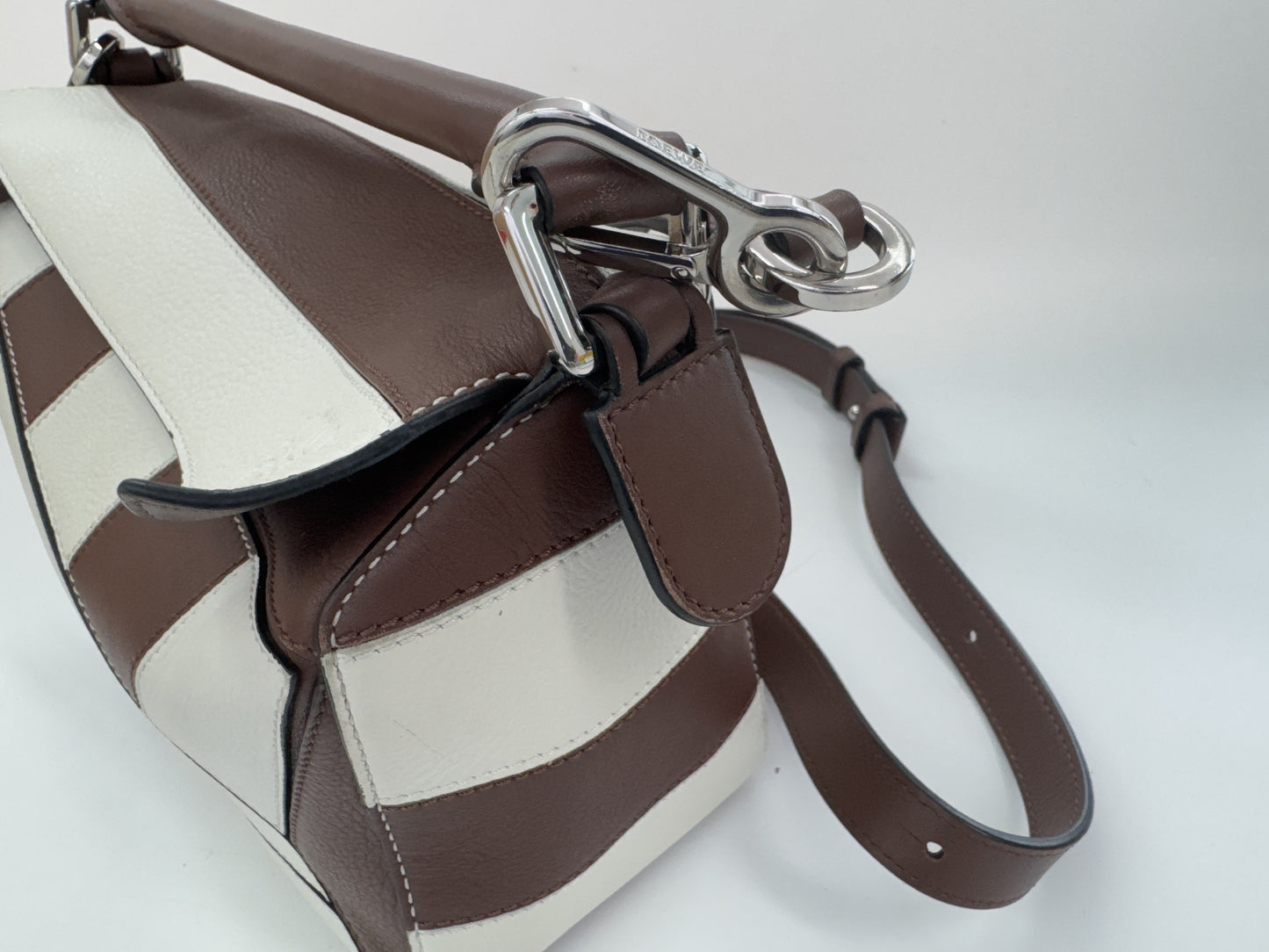 LOEWE Puzzle Bag Rugby Small Bag 2-Way Shoulder Bag